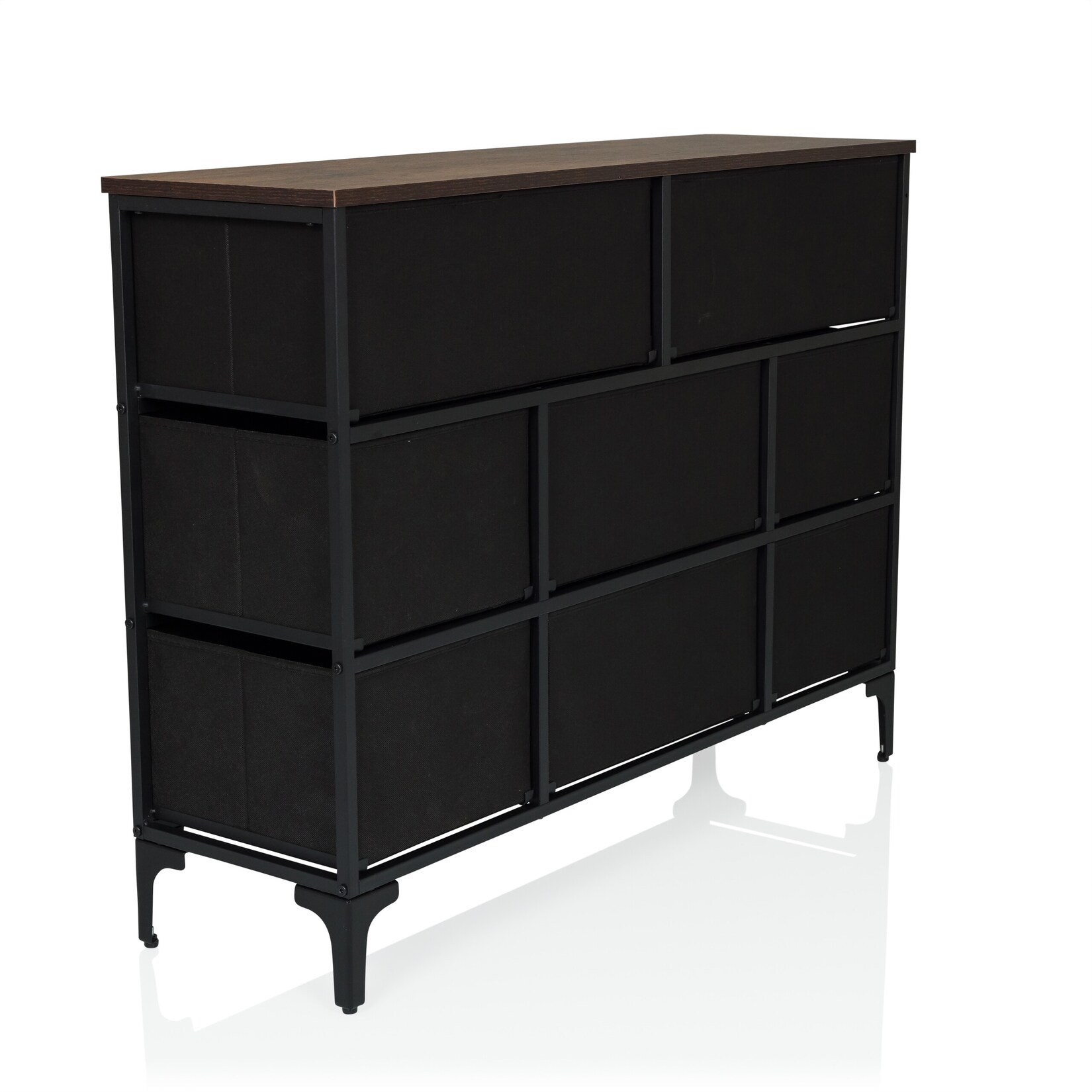 hjh LIVING Kommode AMERIKO B MDF Platte, Melaminbeschichtung | 04064323106302