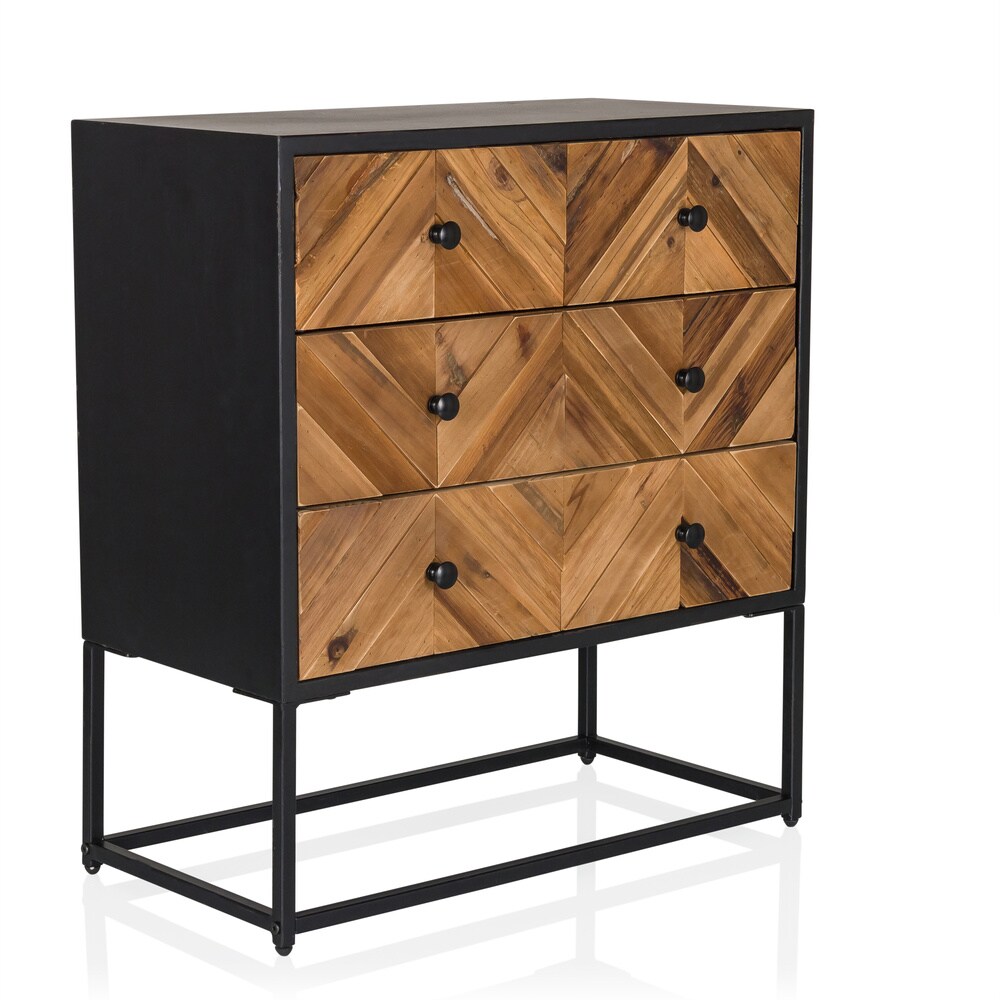 hjh LIVING Sideboard SANTJAGO BLACK SUN L Holz - Bild 1