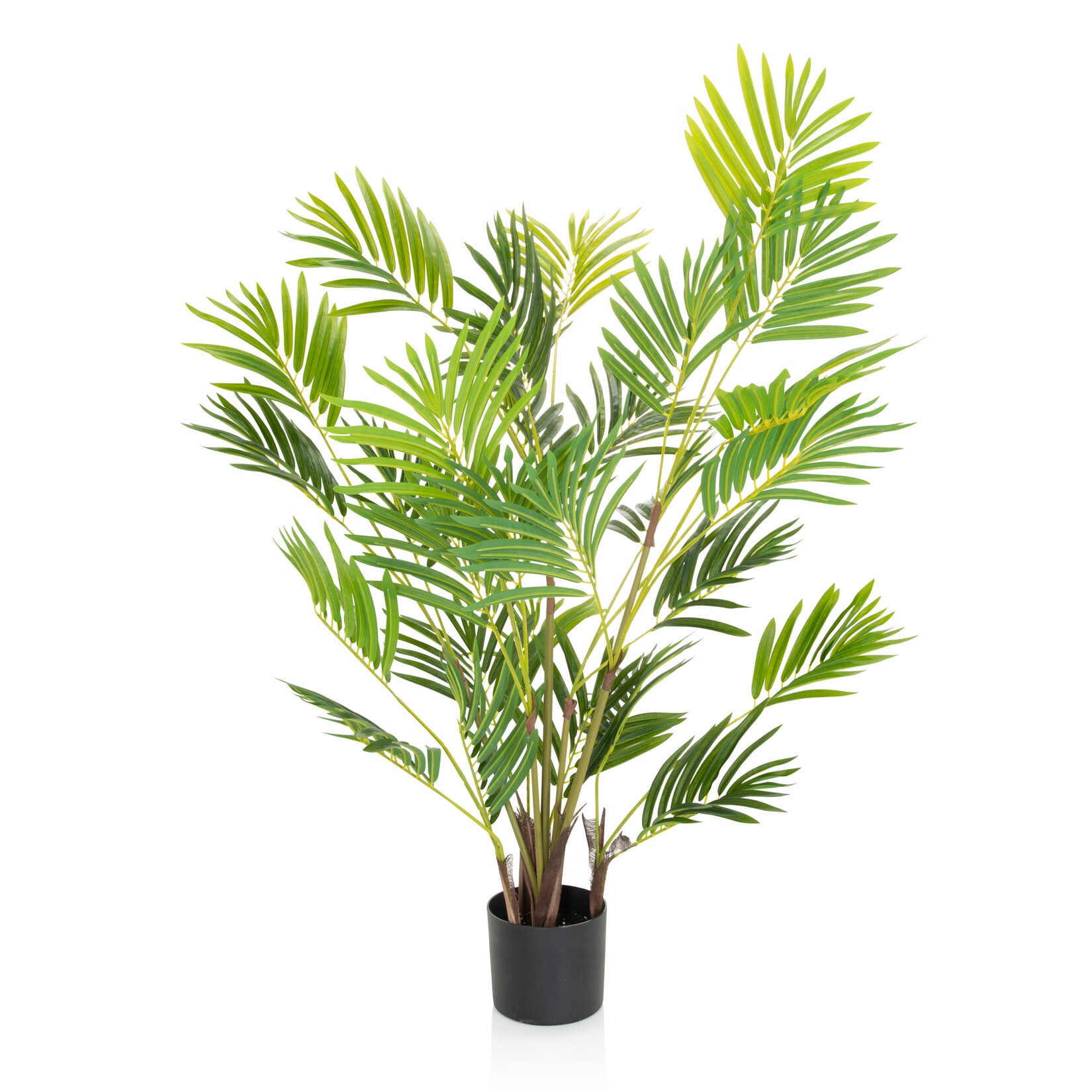 hjh OFFICE Kunstpflanze ARECA I Kunststoff, Stoff