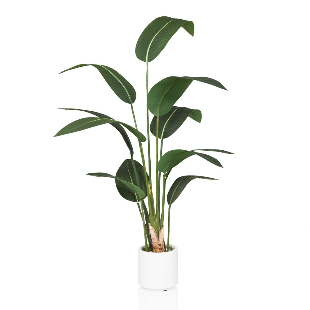 hjh OFFICE Kunstpflanze STRELITZIA Kunststoff