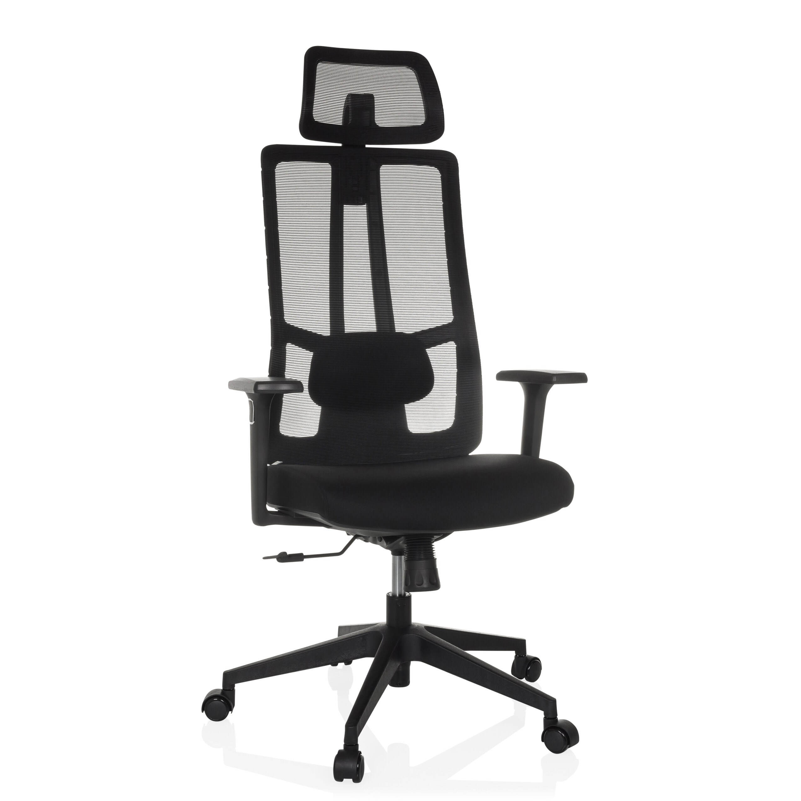 hjh OFFICE Profi B&uuml;rostuhl TRAMORE Stoff / Netzstoff mit Armlehnen - Bild 1