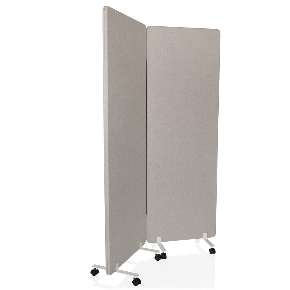 hjh OFFICE Trennwand FLEXMIUT 1 100 % PET + Polyester - Bild 1