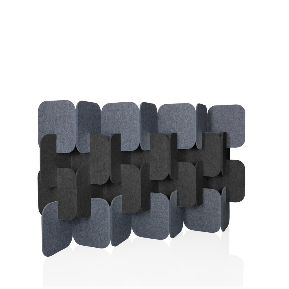 hjh OFFICE Trennwand FLEXMIUT PLUG Stoff