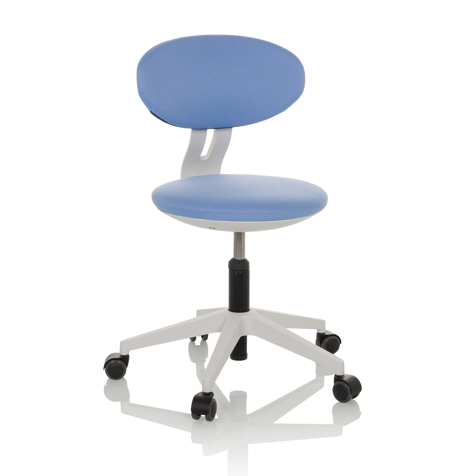 hjh OFFICE Kinderdrehstuhl MINIMOVO Stoff ohne Armlehnen