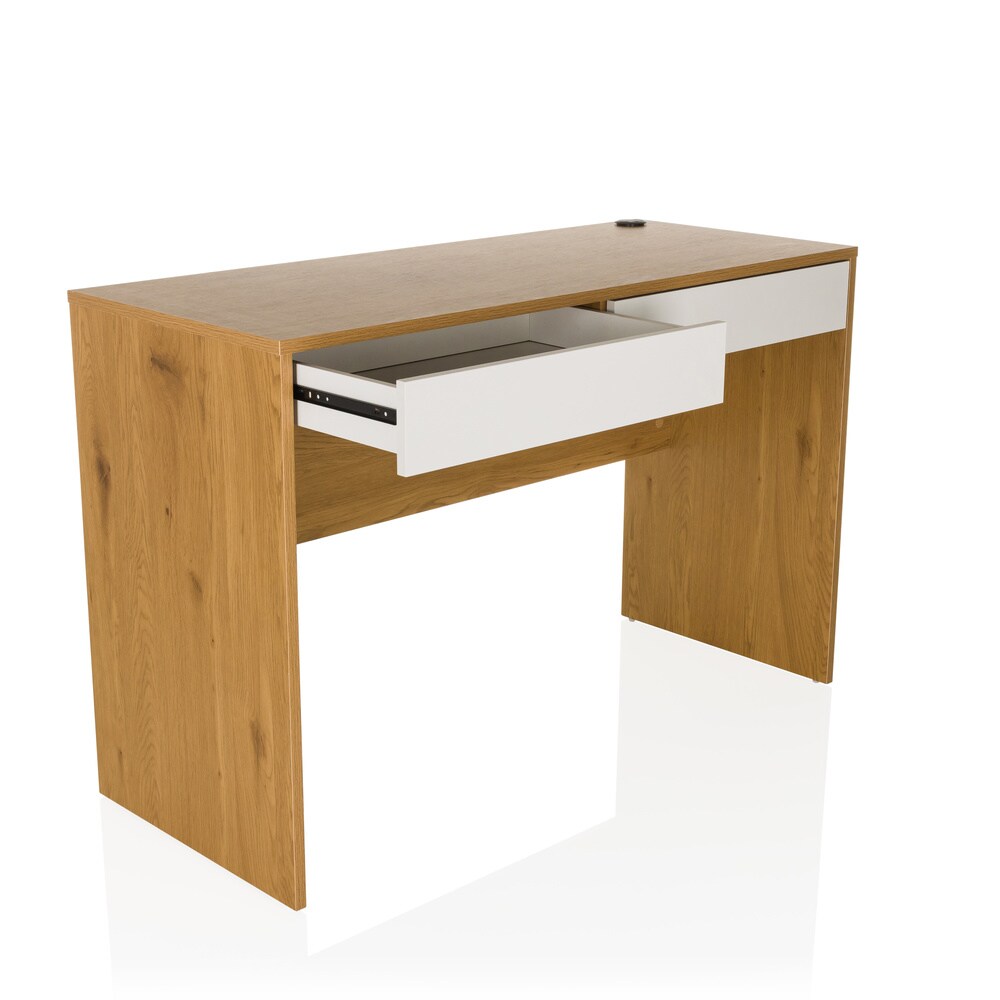 hjh LIVING Schreibtisch BERGA Melaminharzbeschichtete Spanplatte | 04064323045564