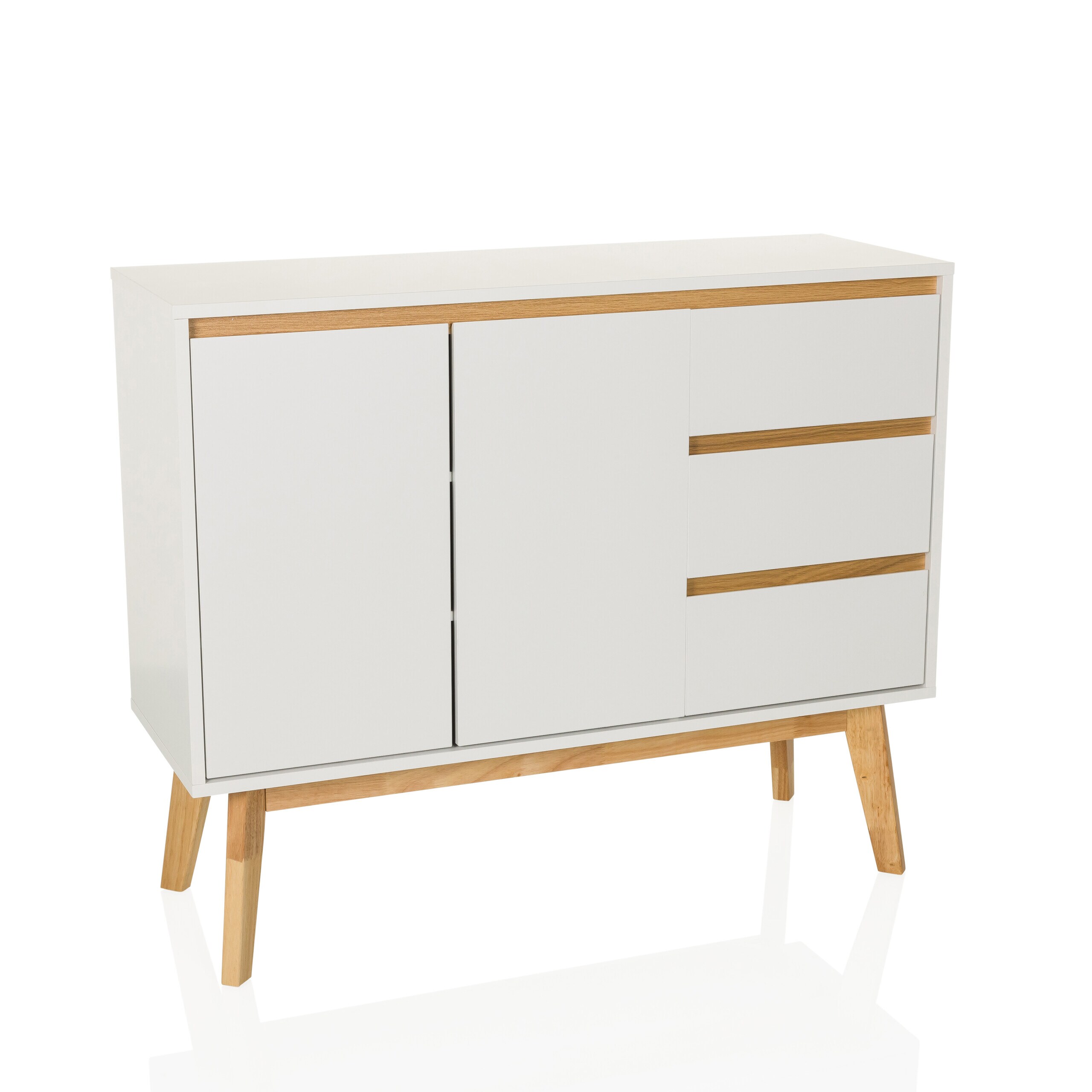 hjh LIVING Sideboard TAROLO I MDF Platte, UV beschichtet - Bild 1
