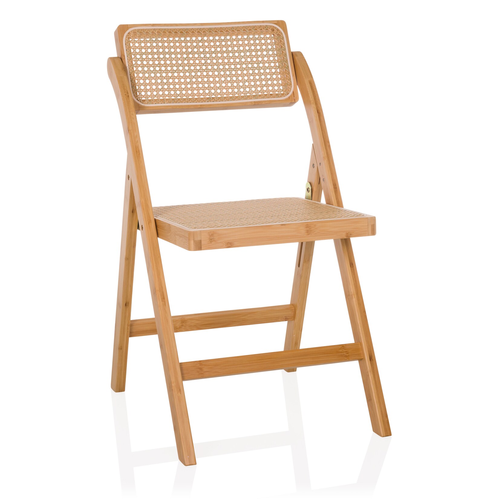 hjh LIVING Klappstuhl TUDELA BAMBOO Bambus, Rattan