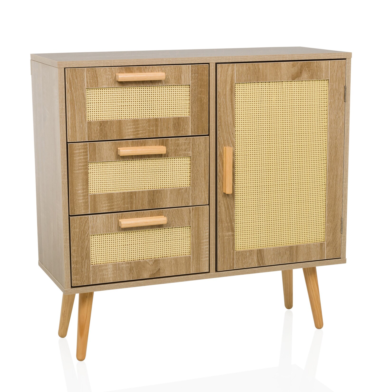 hjh LIVING Sideboard STRYN MDF Platte, Melaminbeschichtung | 04064323045311