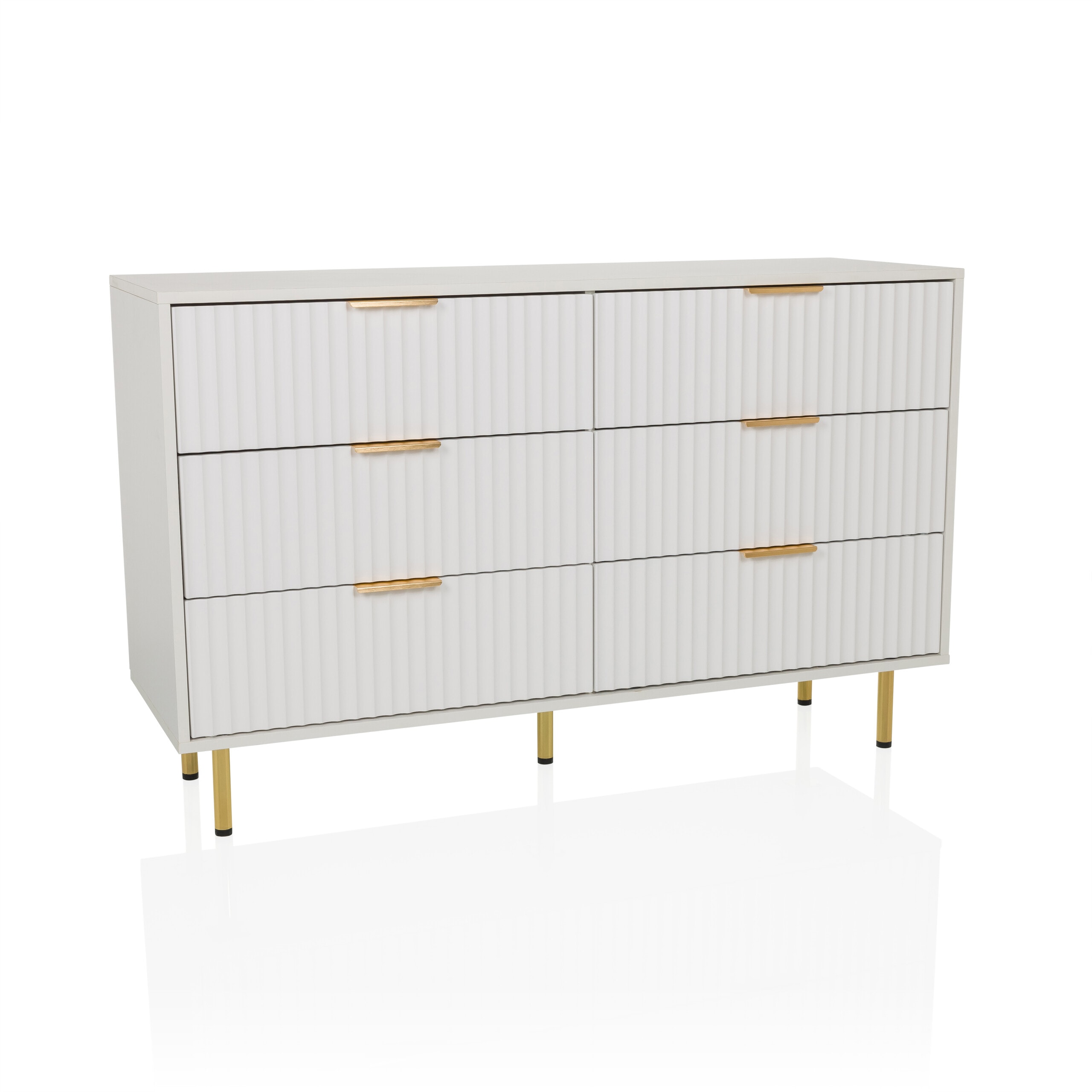 hjh LIVING Sideboard HJELLE Melaminharzbeschichtete Spanplatte - Bild 1