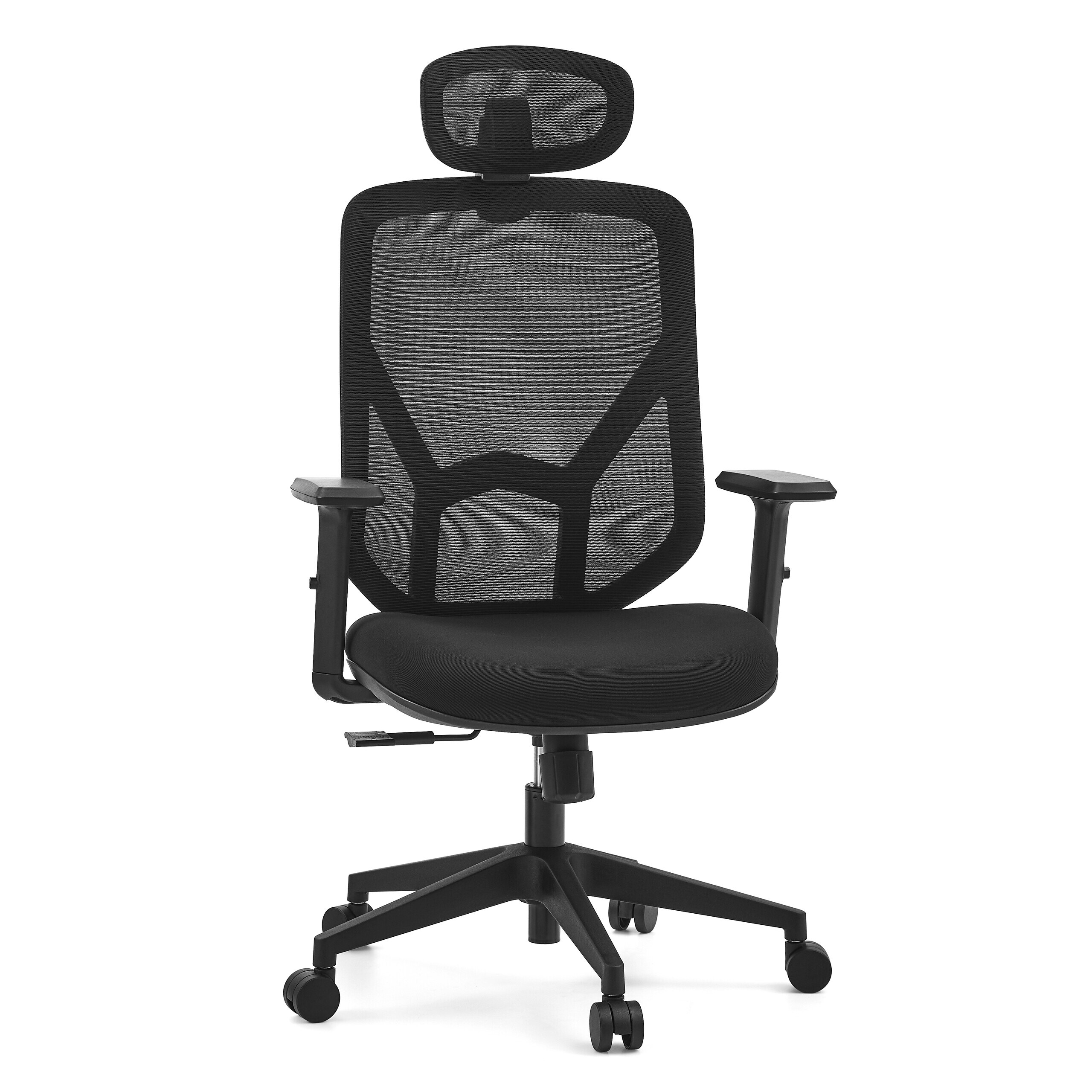 MyBuero Home Office B&uuml;rostuhl BLACORE Stoff / Netzstoff mit Armlehnen (h&ouml;henverstellbar) - Bild 1