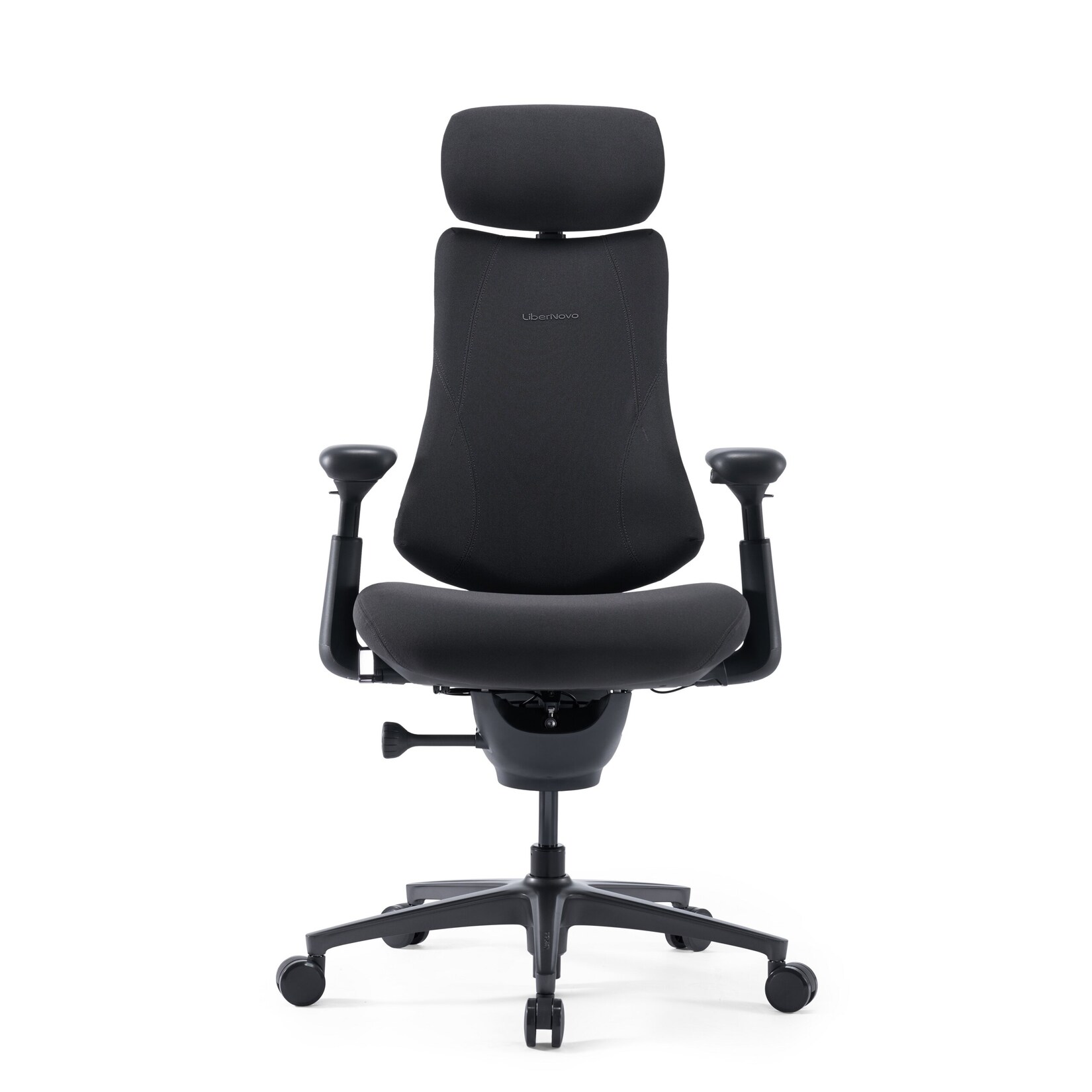 Libernovo High End Bürostuhl LiberNovo Omni Pro Stoff mit Armlehnen (höhenverstellbar)