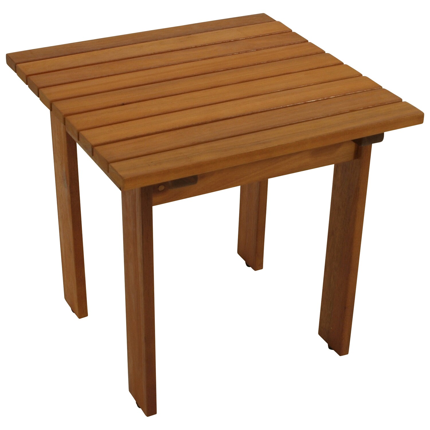 DEGAMO Beistelltisch RIJEKA 46x46x44cm, Eukalyptus geölt, FSC®-zertifiziert | 04050747253555