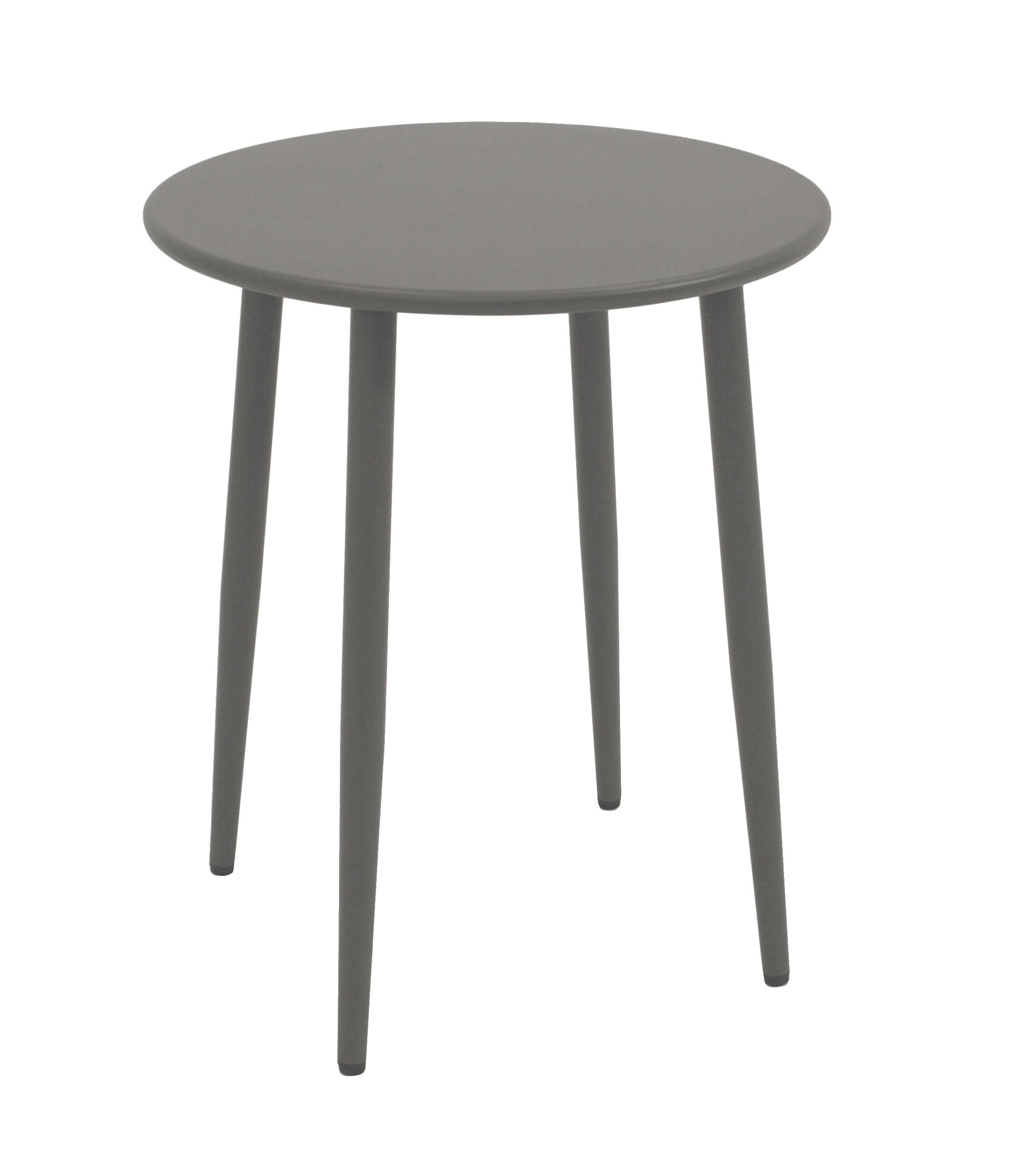 DEGAMO Bistrotisch DENVER 60cm rund, Metall grau - Bild 1
