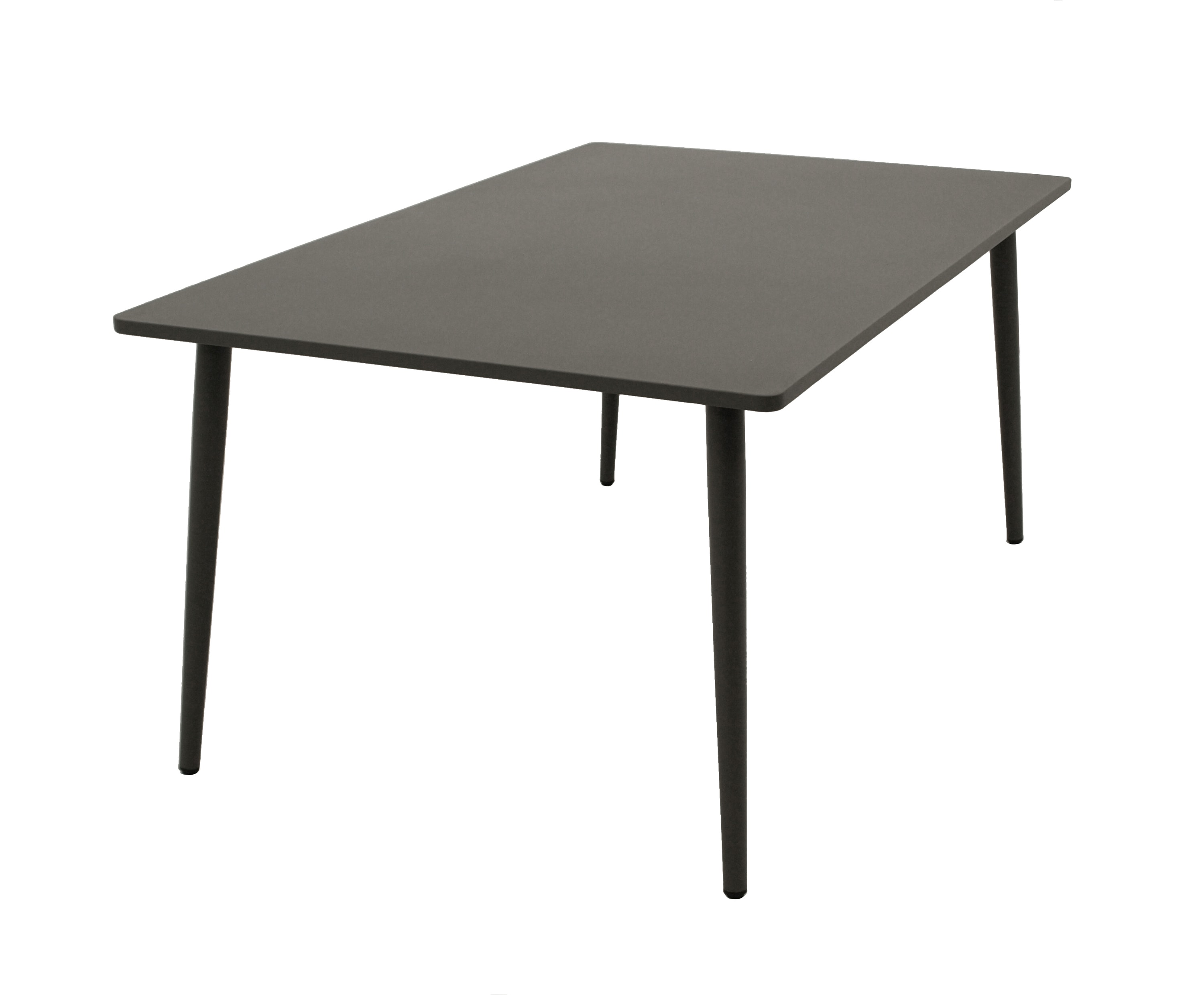 DEGAMO Tisch DENVER 100x160cm, Metall anthrazit - Bild 1