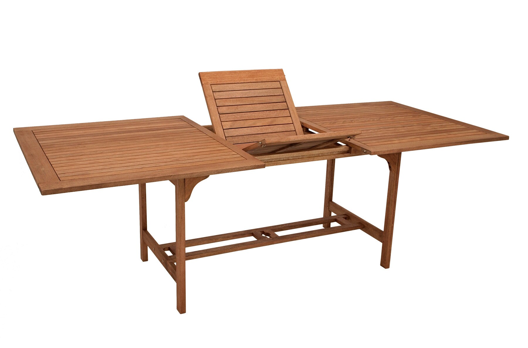 DEGAMO Ausziehtisch 180/230x100cm, Eukalyptus ge&ouml;lt - Bild 1