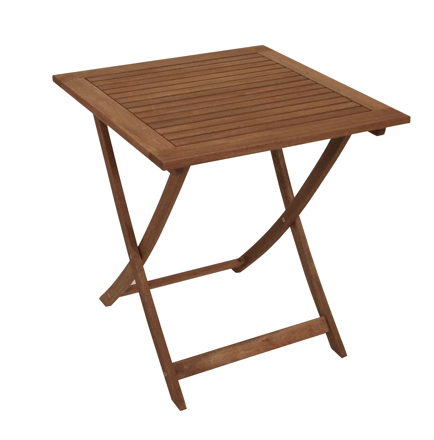 DEGAMO Klapptisch CORDOBA 70x70cm, Eukalyptus ge&ouml;lt - Bild 1