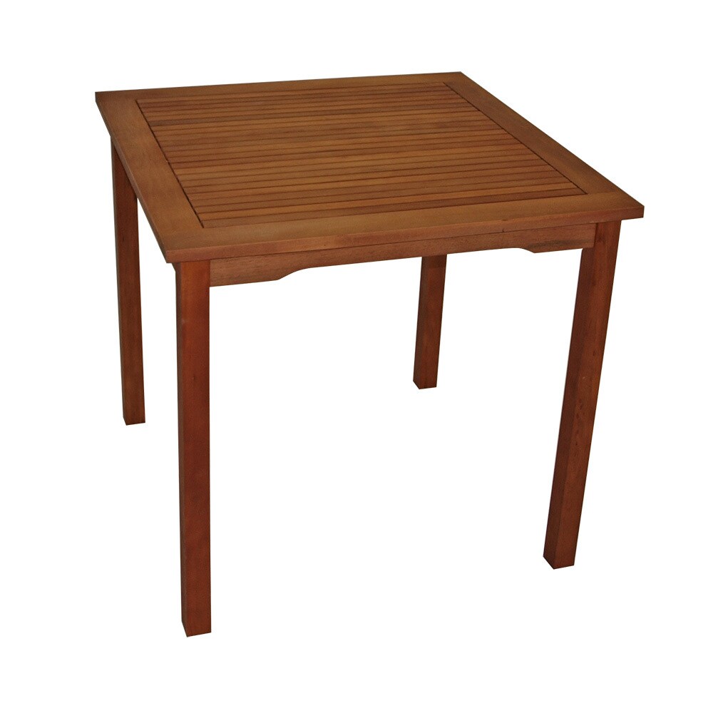 DEGAMO Tisch LAGO 75x75cm, Eukalyptus ge&ouml;lt, - Bild 1