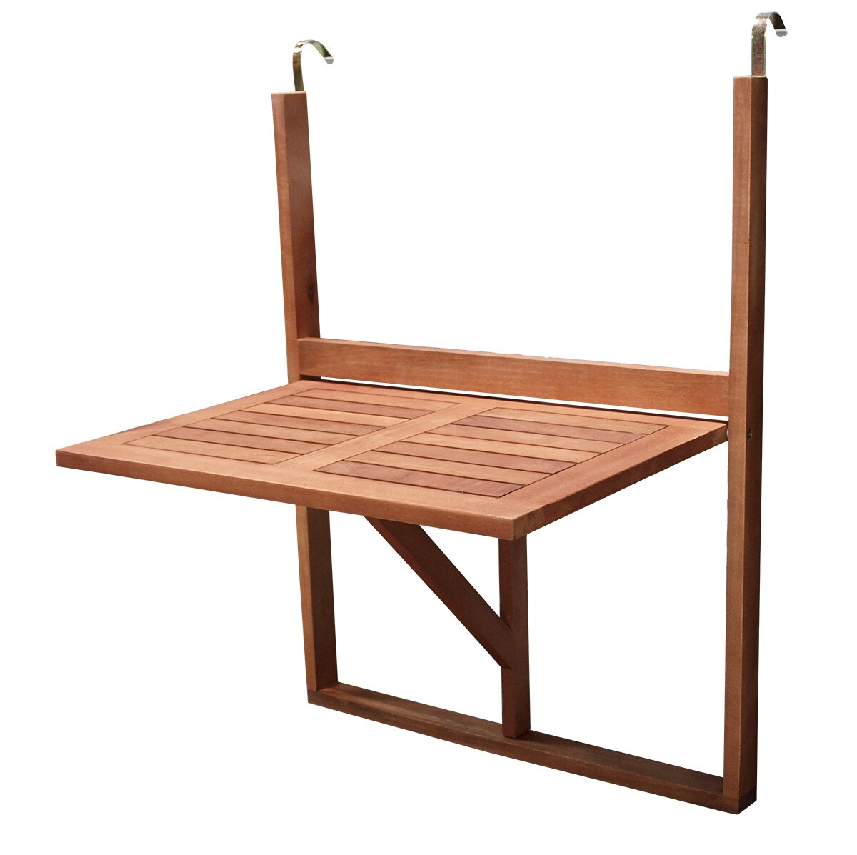 DEGAMO Balkonhängetisch 60x40cm, Akazienholz geölt | 04050747886500