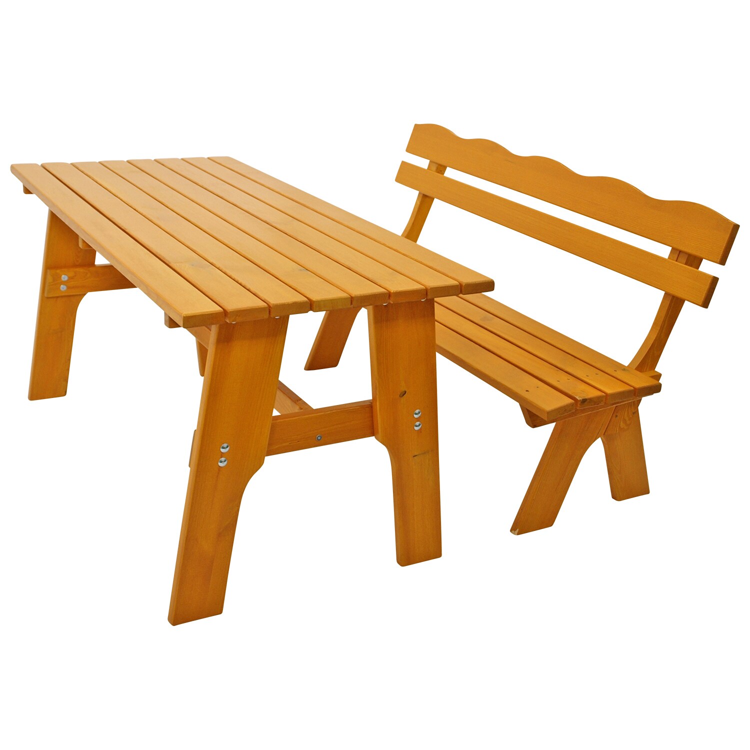 DEGAMO Garnitur FREITAL 2-teilig 150cm, Kiefer | 04050747070220