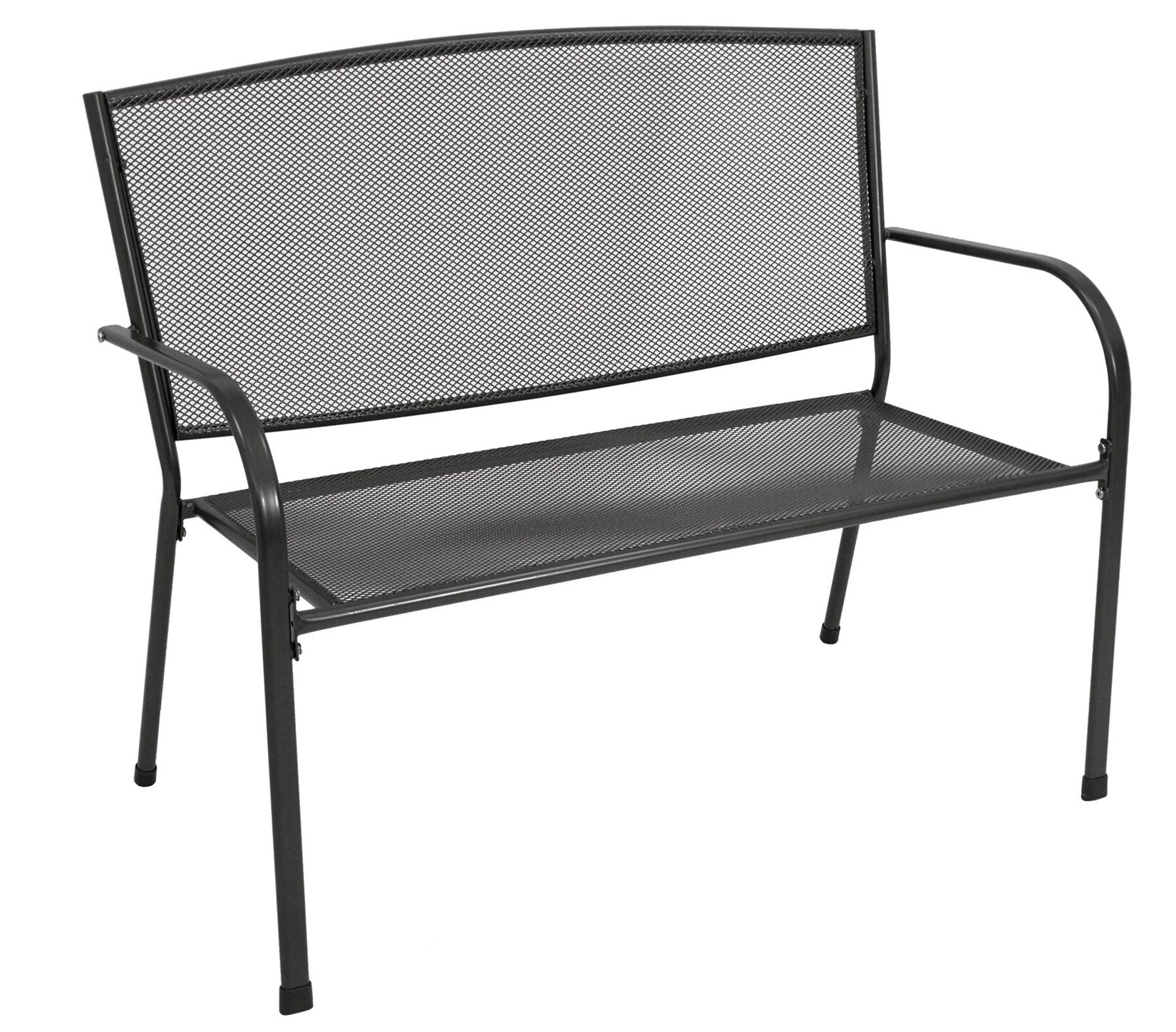 DEGAMO Bank CLASSIC 2-sitzer, Streckmetall anthrazit | 04050747212125
