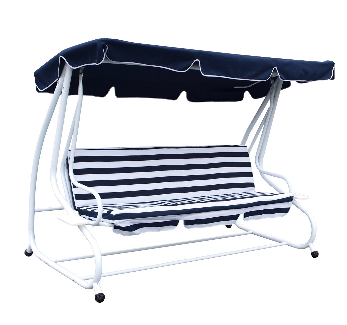 DEGAMO Dachplane f&uuml;r Hollywoodschaukel MIAMI 228x120cm, dunkelblau - Bild 1