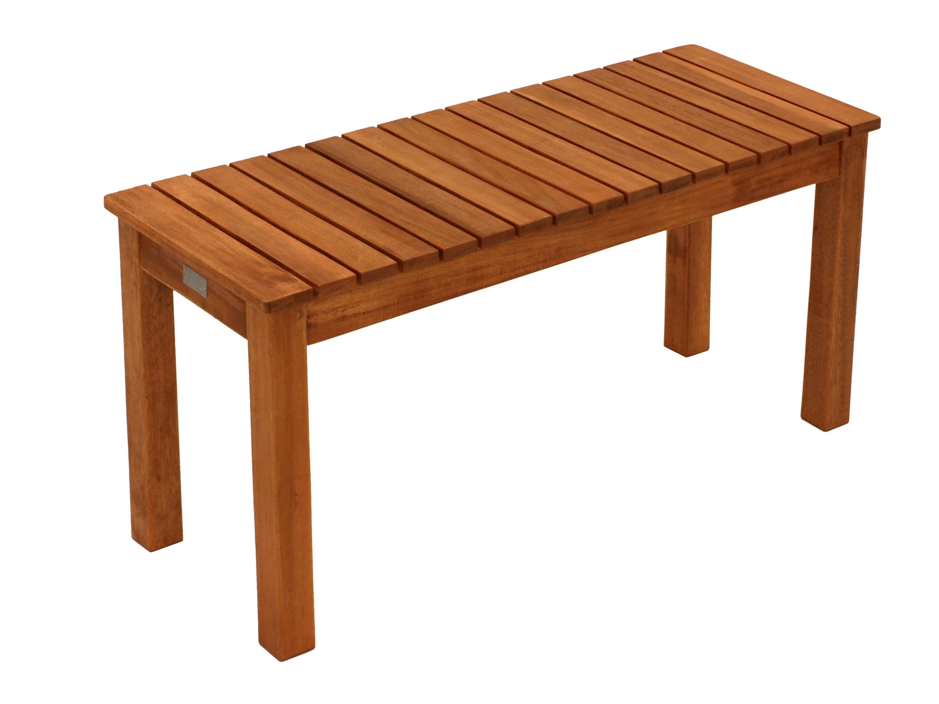 DEGAMO Hockerbank MERIDA 2-sitzer, Eukalyptus ge&ouml;lt - Bild 1