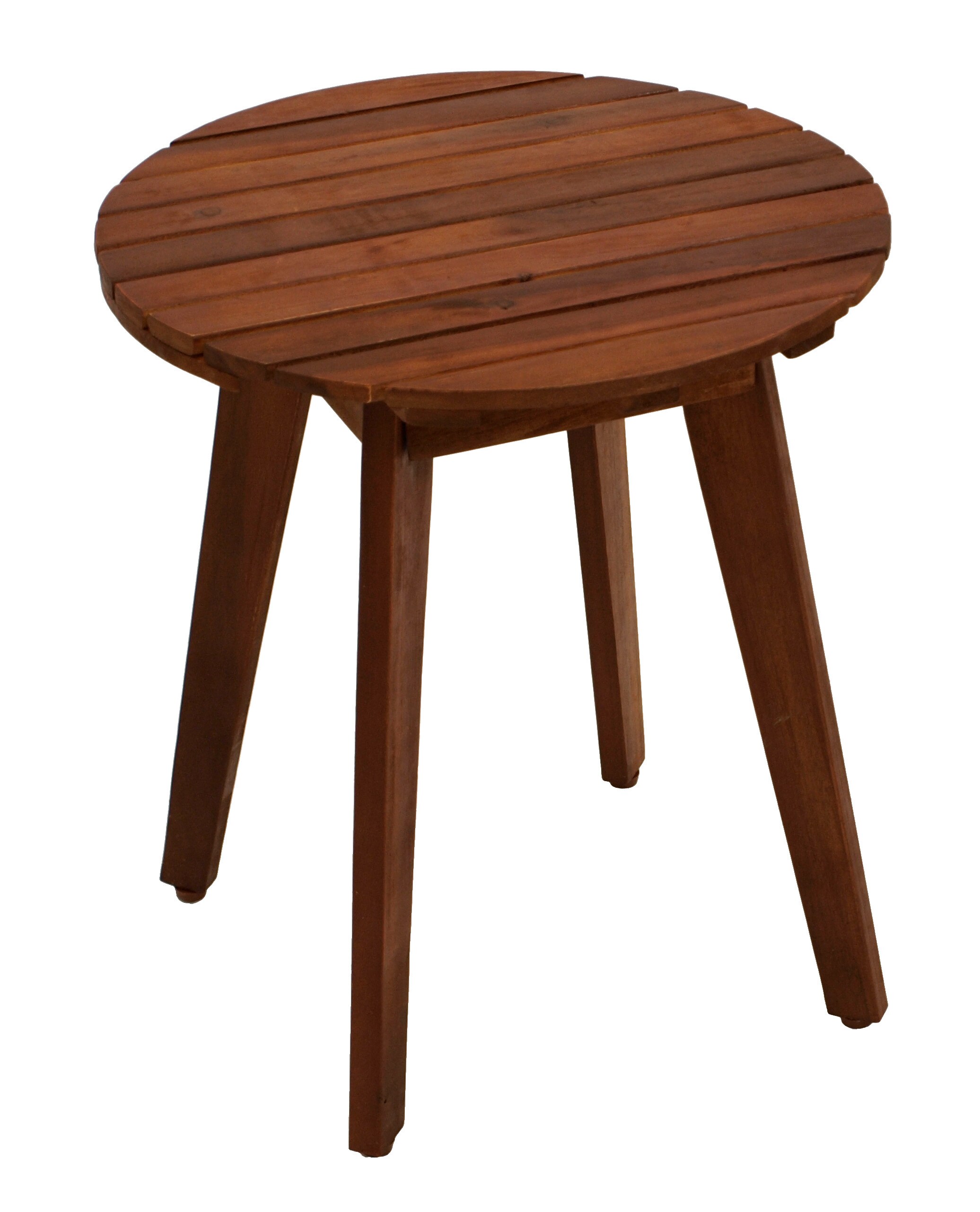 DEGAMO Beistelltisch BAYAMO 40cm rund,Akazie ge&ouml;lt - Bild 1