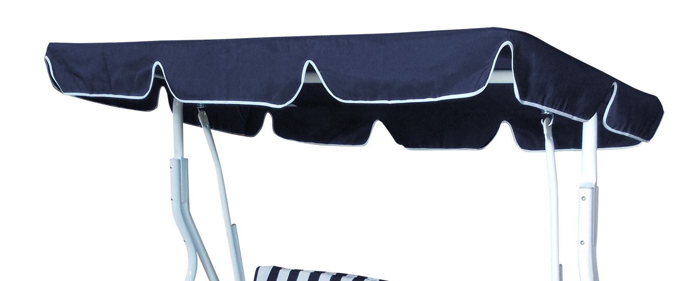 DEGAMO Dachplane f&uuml;r Hollywoodschauk FLORIDA 170x110cm, dunkelblau - Bild 1