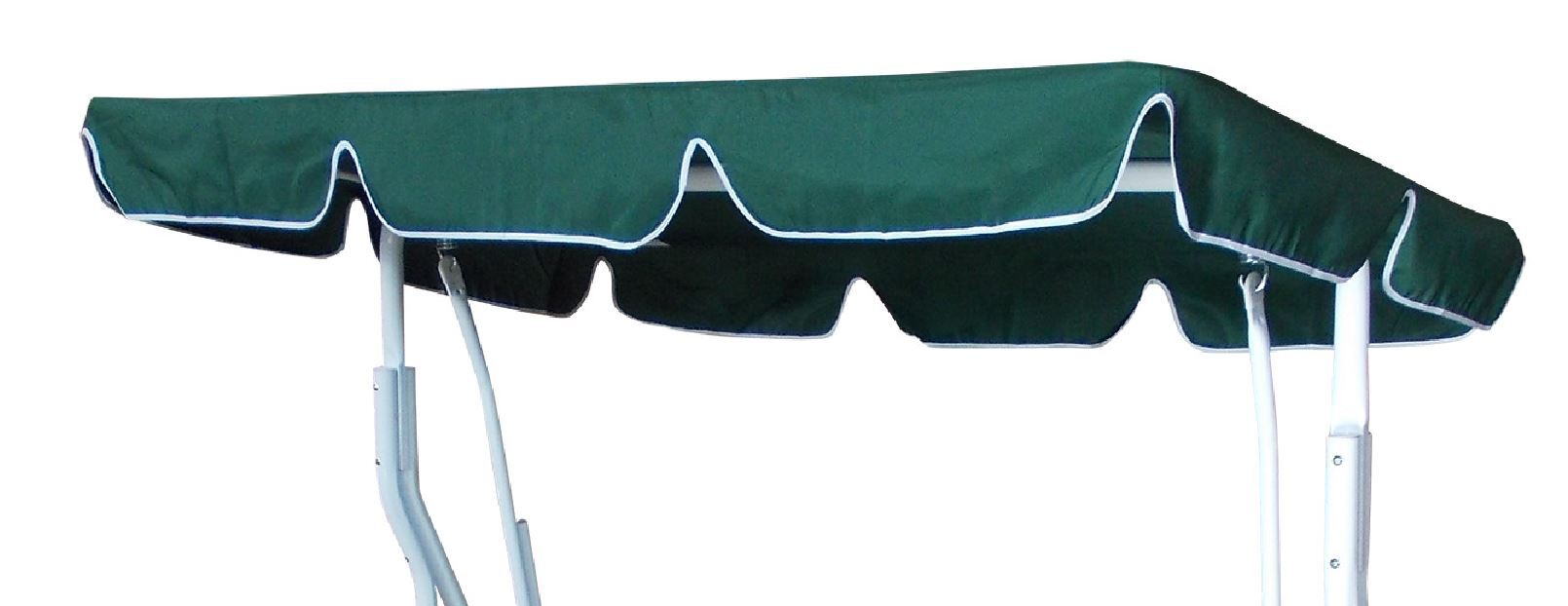 DEGAMO Dachplane f&uuml;r Hollywoodschauk FLORIDA 170x110cm, dunkelgr&uuml;n - Bild 1