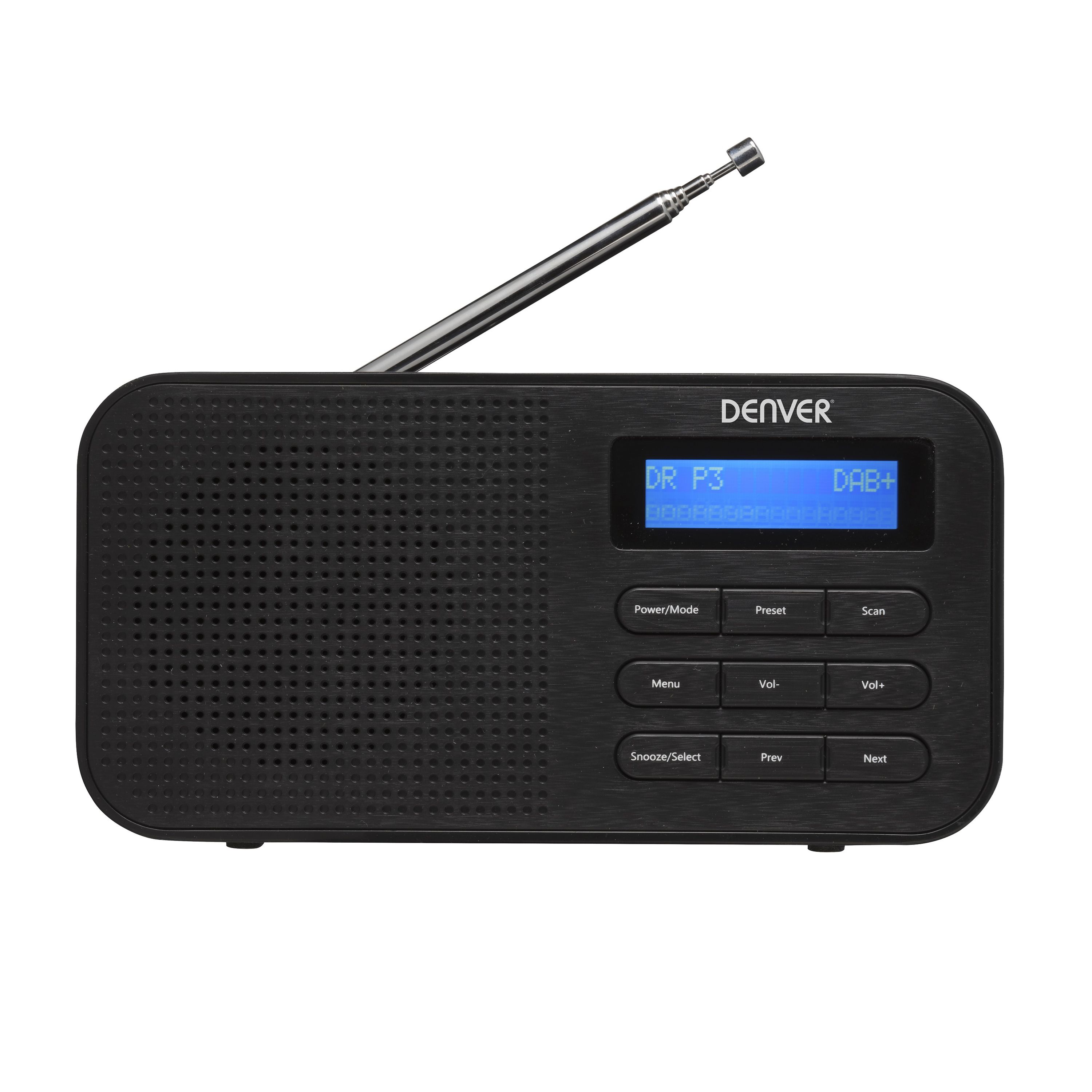 DAB digital Radio / UKW Radio mit zwei Weckzeiten Denver DAB 42 - Bild 1