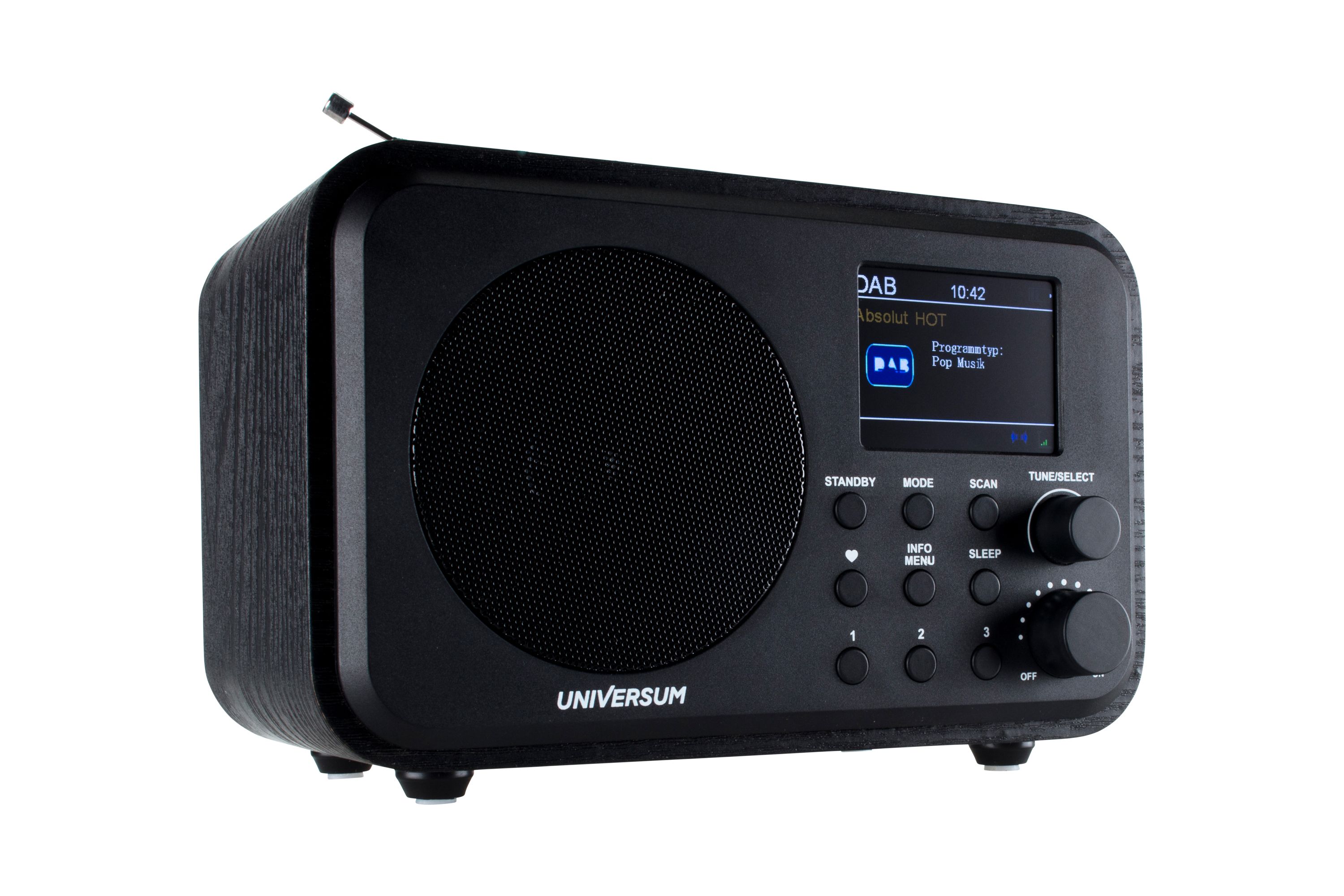 UNIVERSUM DR 300 &ndash; DAB Digitalradio & UKW Radio &ndash; Bluetooth, Kopfh&ouml;rerausgang, Akku-Betrieb - Bild 1