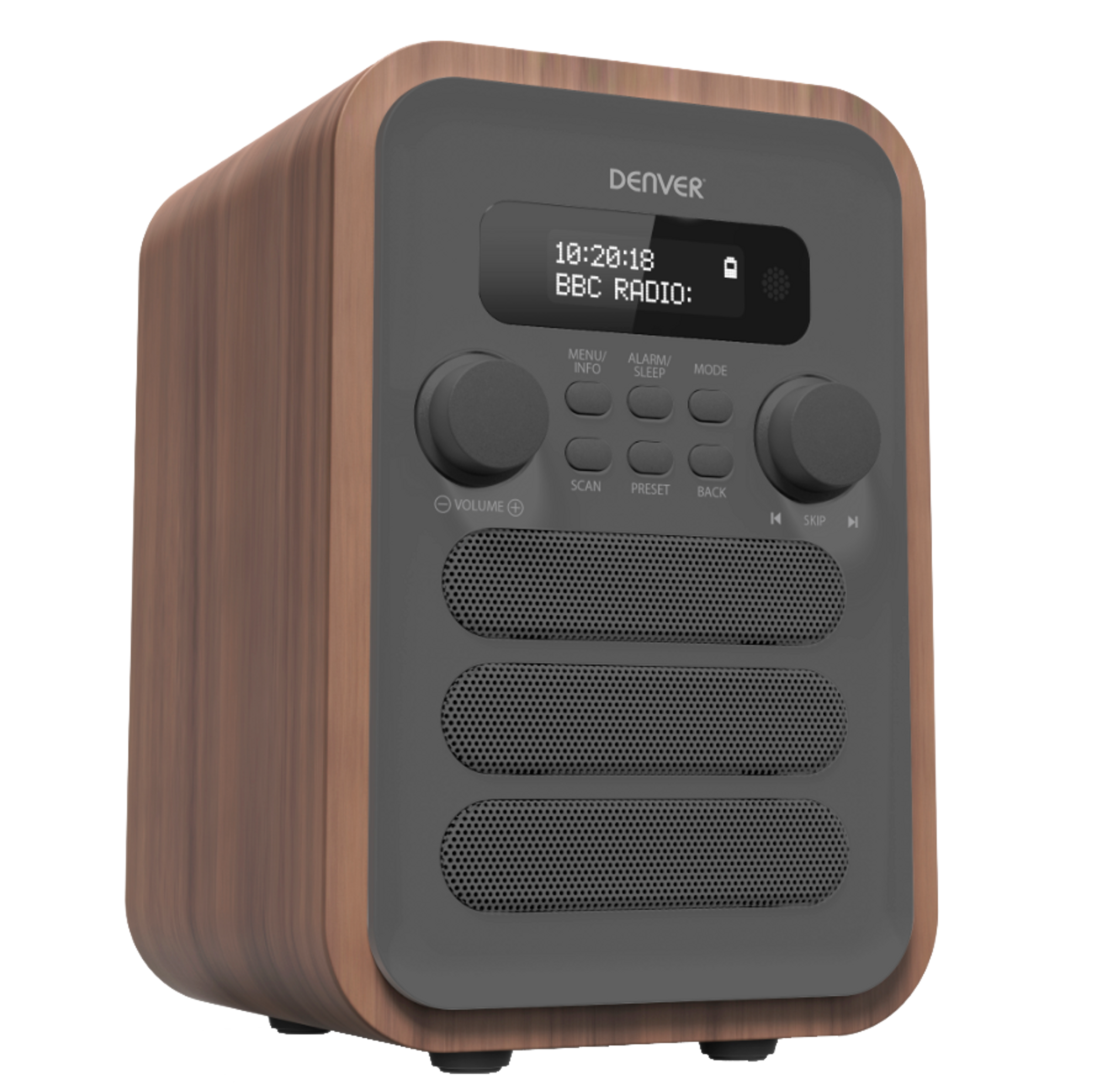 DAB UKW Radio mit Weckfunktion, Bluetooth und Kopfh&ouml;rerausgang - Bild 1