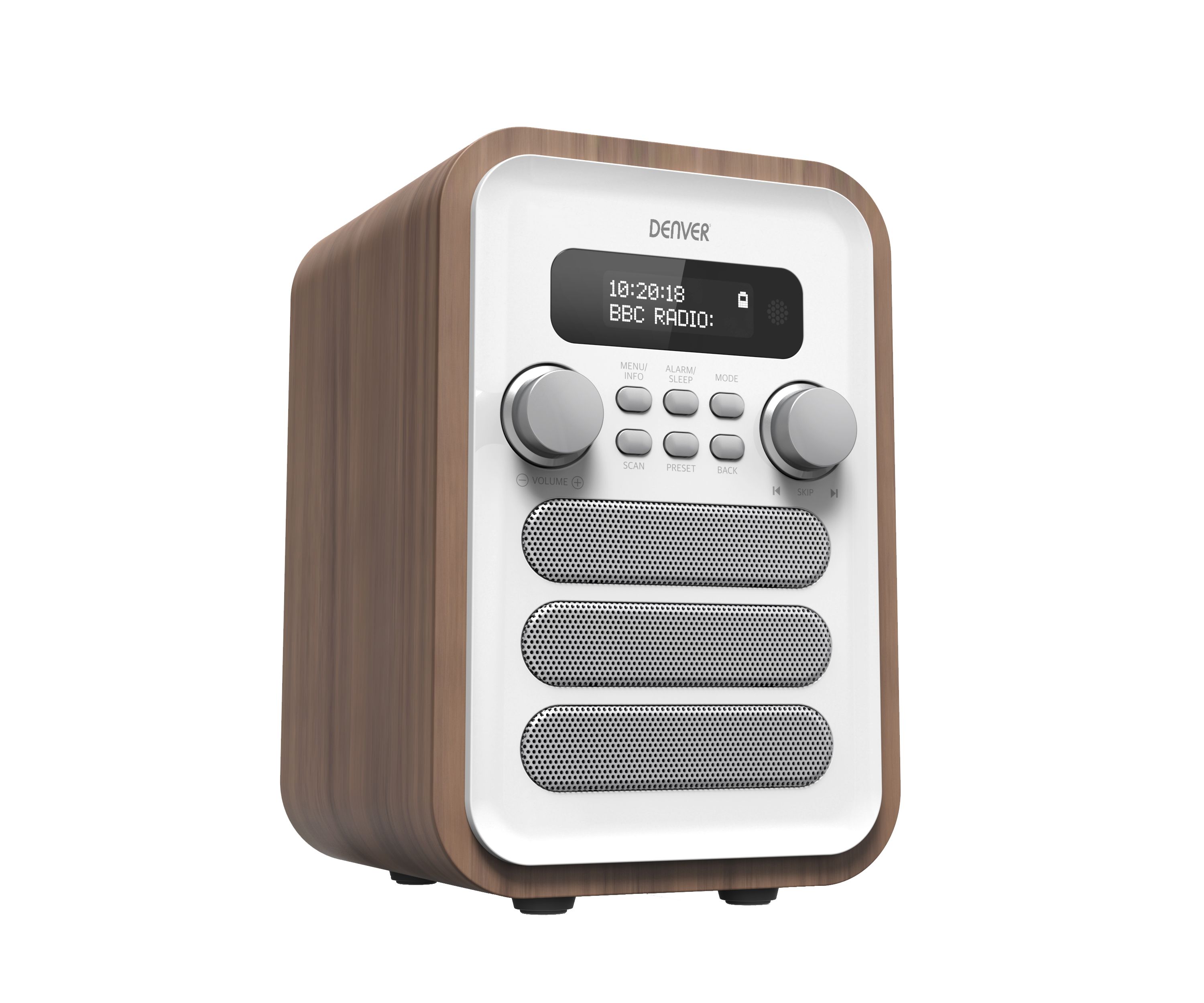 DAB UKW Radio mit Weckfunktion, Bluetooth und Kopfh&ouml;rerausgang - Bild 1
