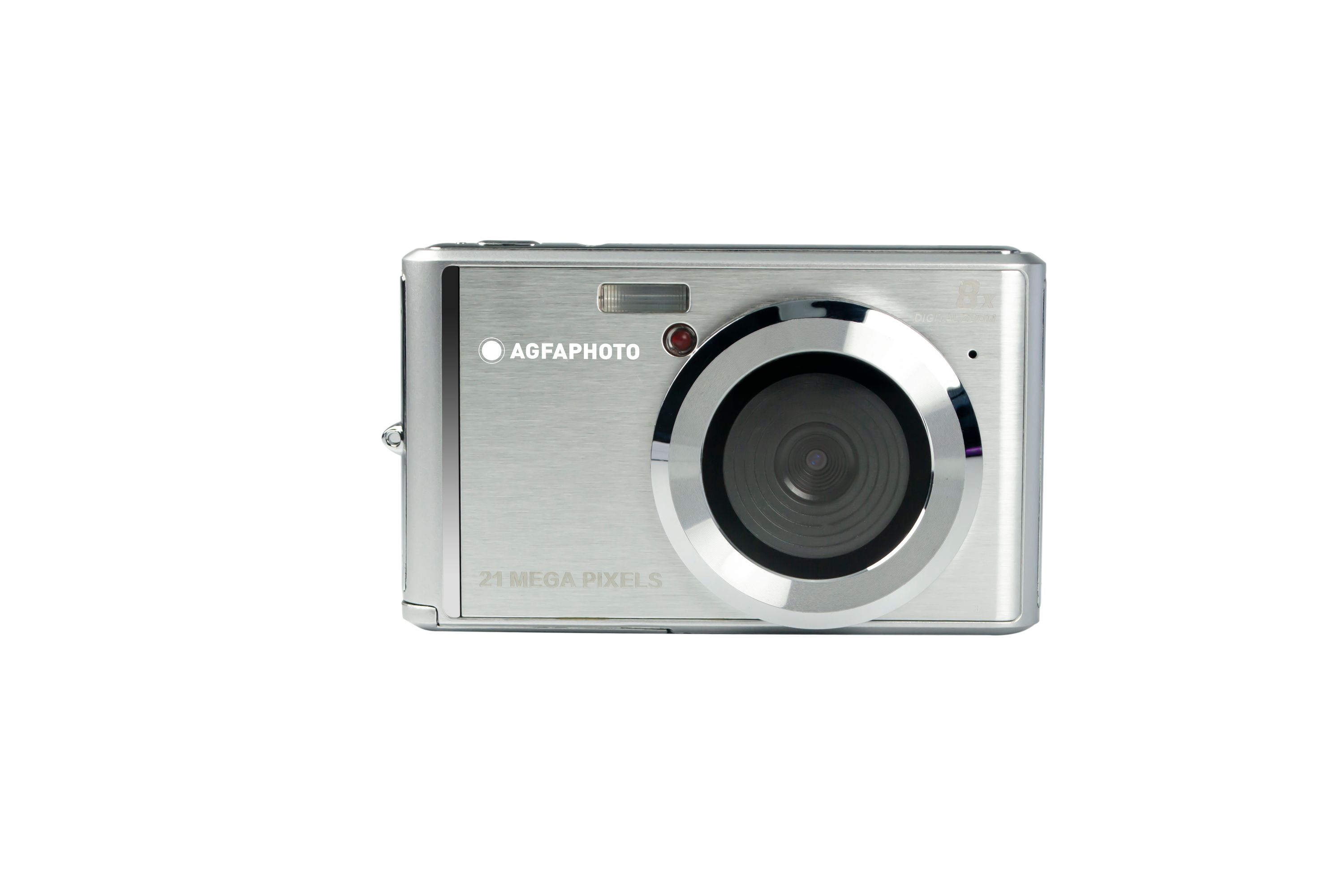 AgfaPhoto Realishot DC5200 - 21 MP Digitalkamera Silber mit CMOS-Sensor & 8-fachem Digitalzoom - HD 720p Videoaufnahme - Bild 1