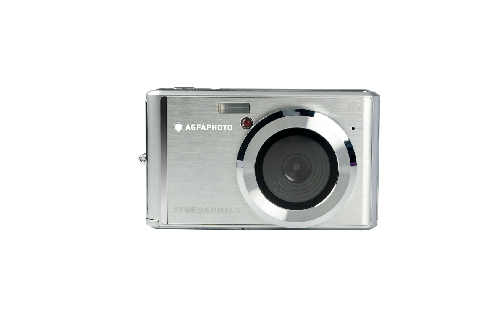AgfaPhoto Realishot DC5200 – 21 MP Digitalkamera Silber mit CMOS-Sensor & 8-fachem Digitalzoom – HD 720p Videoaufnahme | 03760265540754
