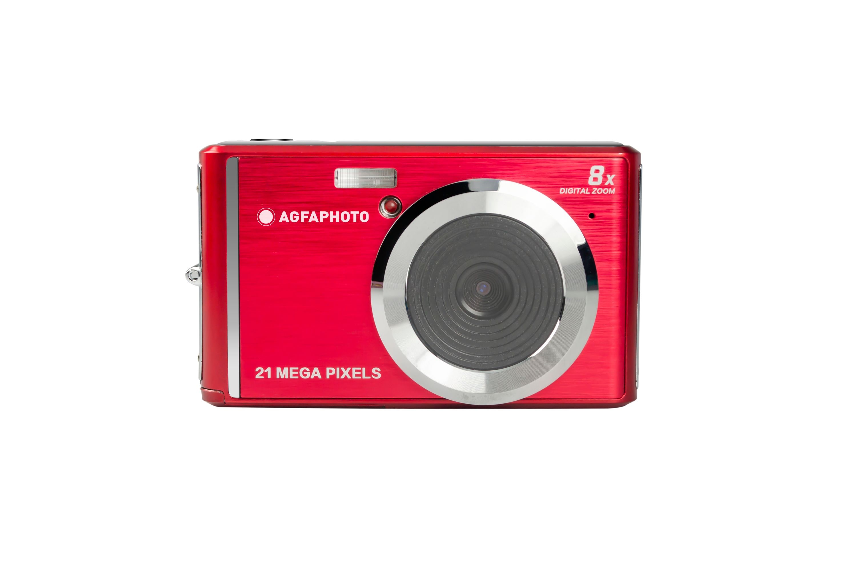 AgfaPhoto Realishot DC5200 - 21 MP Digitalkamera Rot mit CMOS-Sensor & 8-fachem Digitalzoom - HD 720p Videoaufnahme - Bild 1