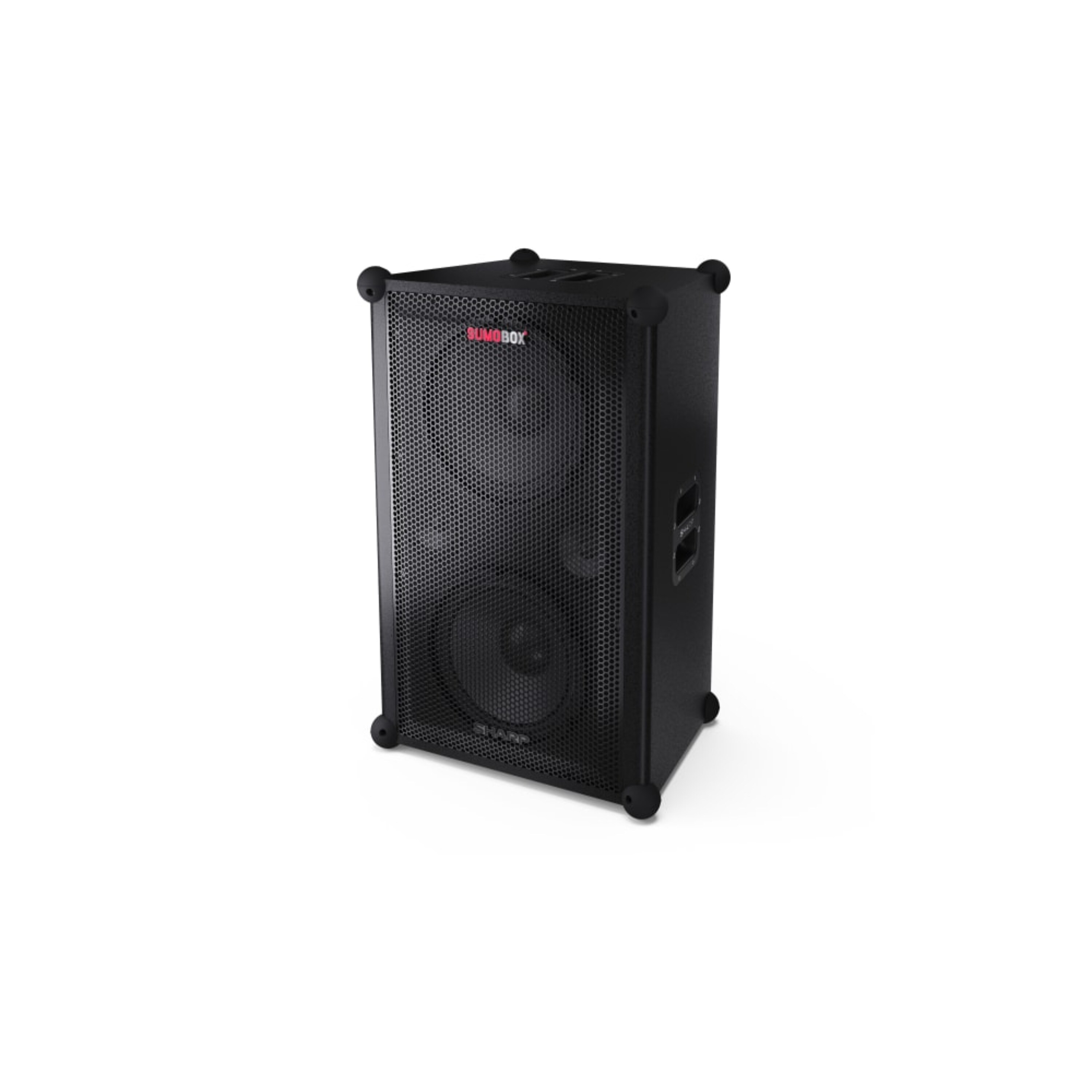 SHARP CP-LS200 SumoBox Pro - tragbarer Party Lautsprecher Bluetooth (200W RMS, 108 dB, Akku 8h, XLR/TRS, TWS, Holz, IPX4) - Bild 1