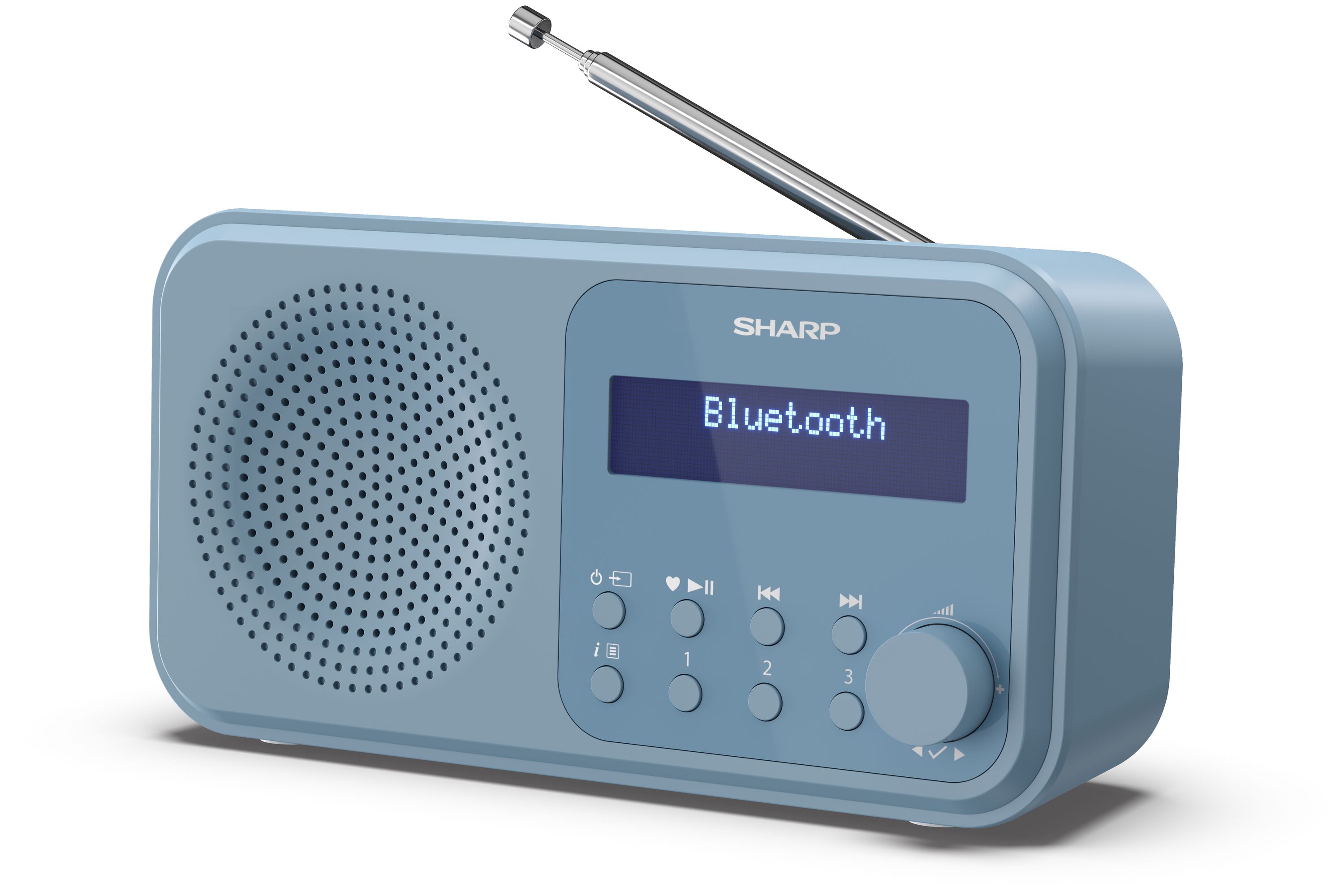 Tragbares Digitalradio DAB+/FM Bluetooth Akkubetrieb TOKYO 2W - Sharp DR-P420BL - Bild 1