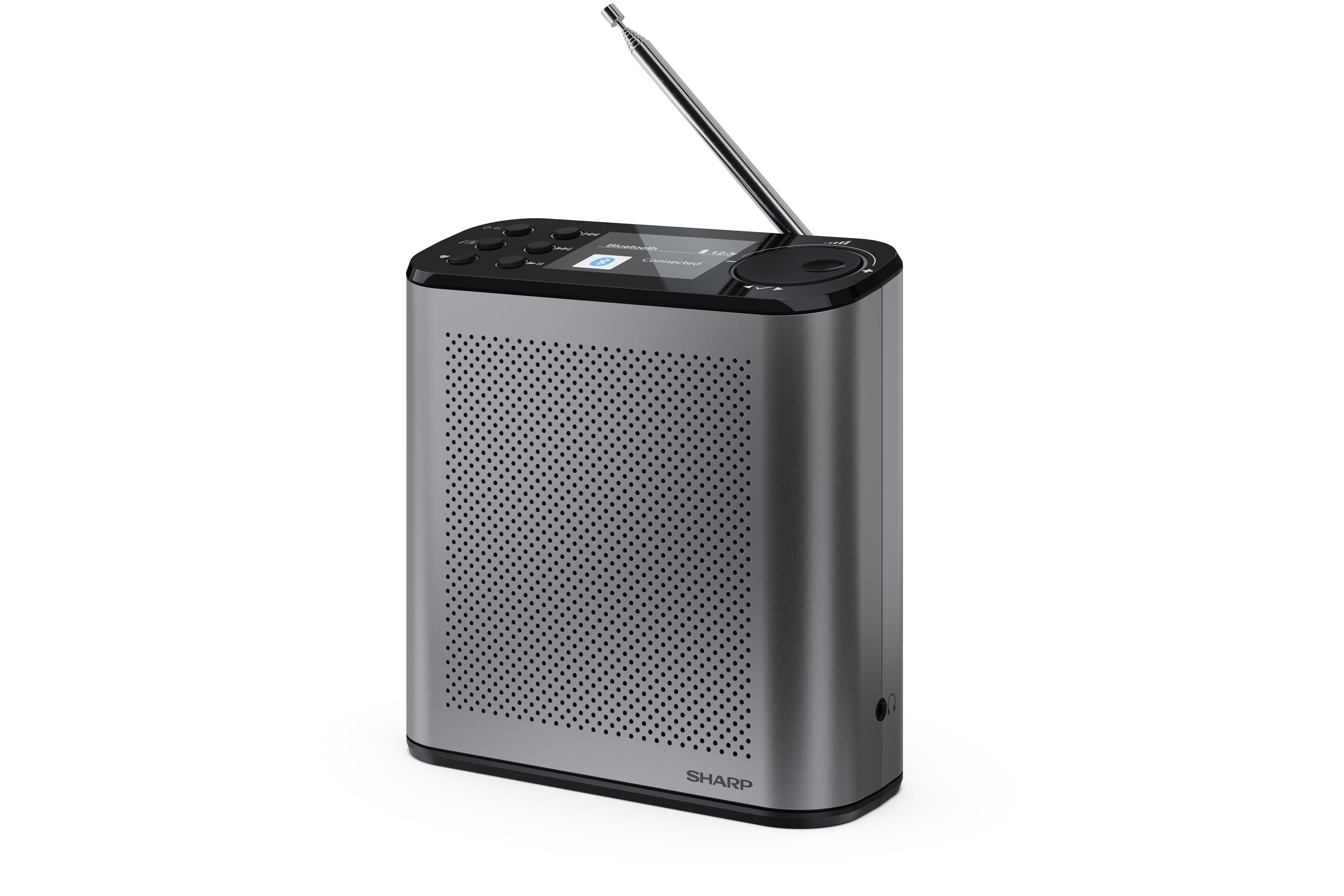 DAB+/FM Digitalradio tragbar Bluetooth Akkubetrieb OSAKA 5W - Sharp DR-P530GY - Bild 1