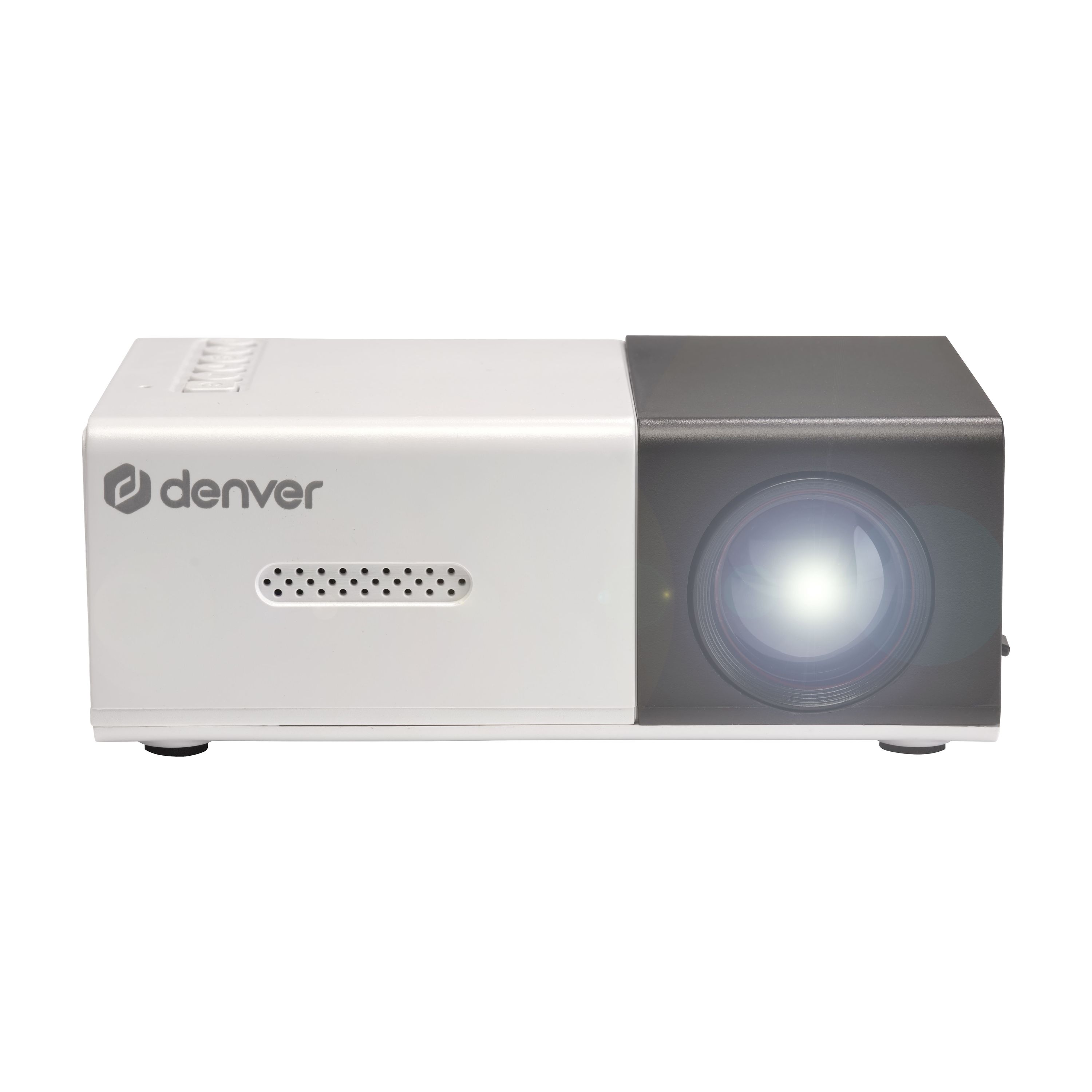 Denver PR-1000 - Mini Beamer Full HD 1080p LED Projektor Tragbar mit HDMI USB MicroSD Heimkino bis 60 Zoll - Bild 1