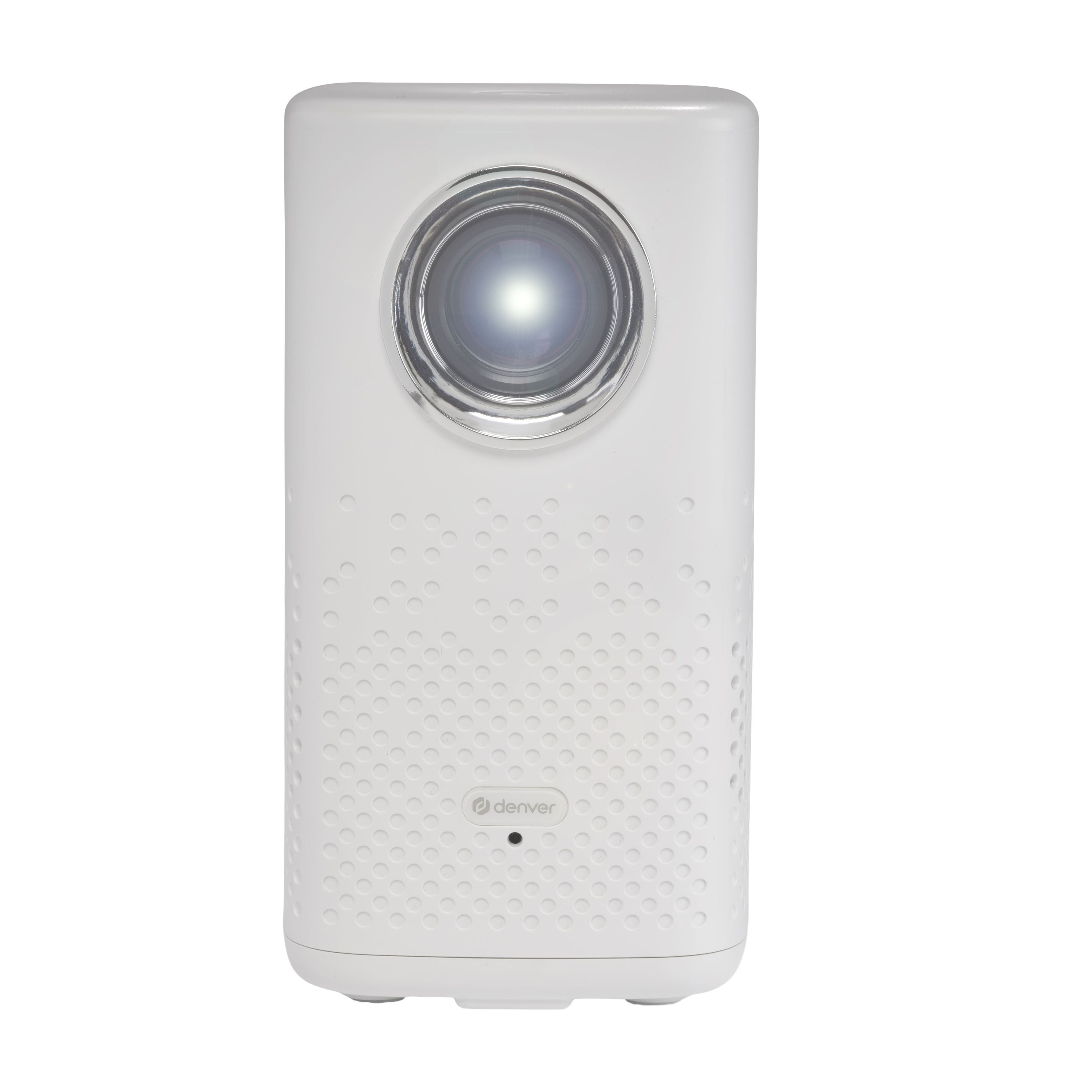 Denver PR-4700 - 4K Beamer mit Akku Mini Projektor Heimkino bis 180 Zoll 150 ANSI Lumen Bluetooth HDMI - Bild 1