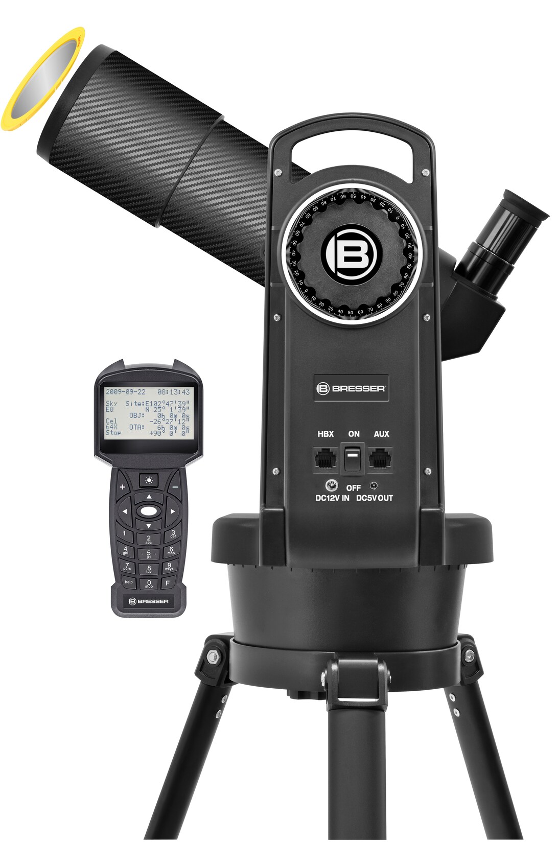 BRESSER Automatik 80/400 Goto Teleskop Starter Set | 04007922058443