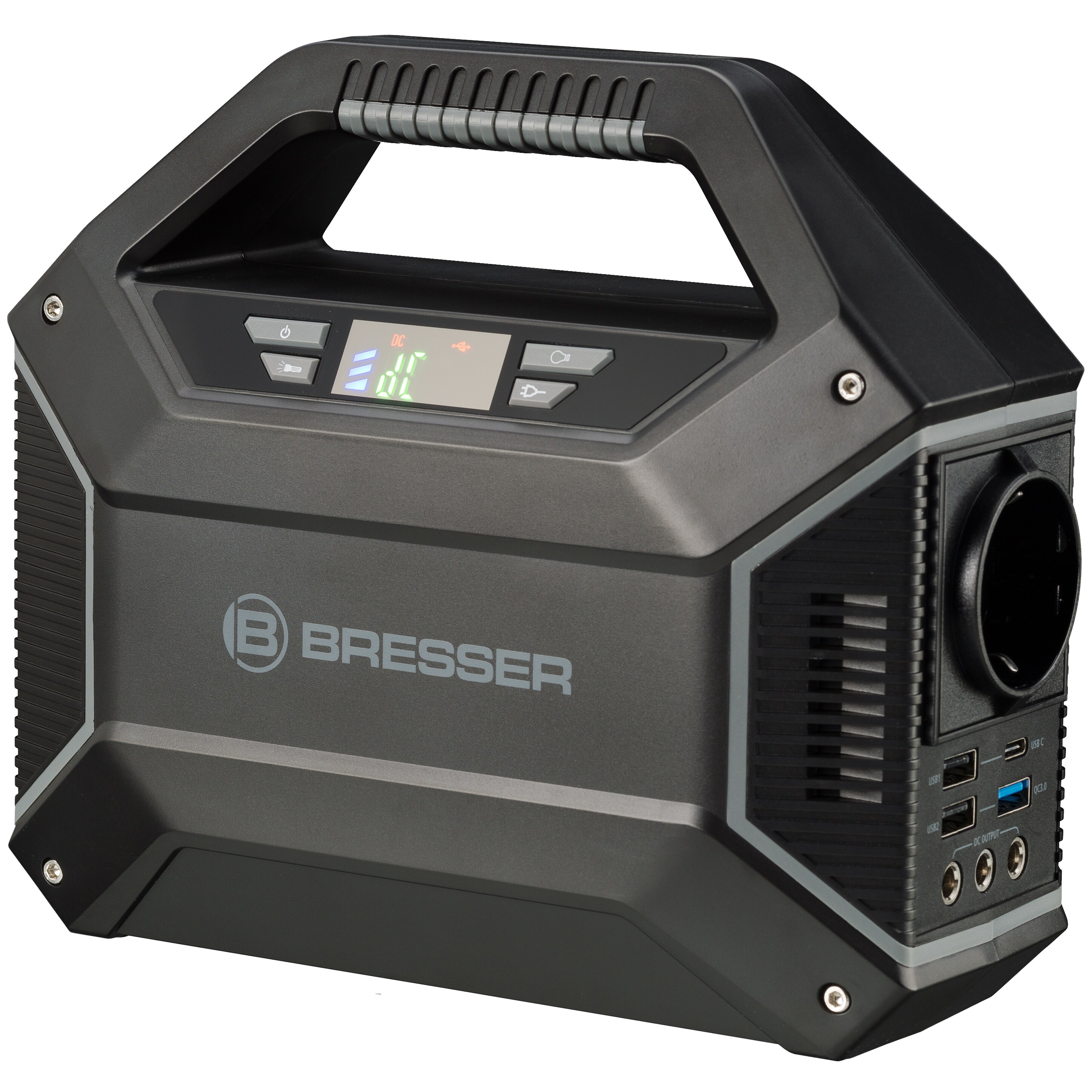 BRESSER Mobile Power Station tragbarer Stromspeicher 100 Watt - Bild 1