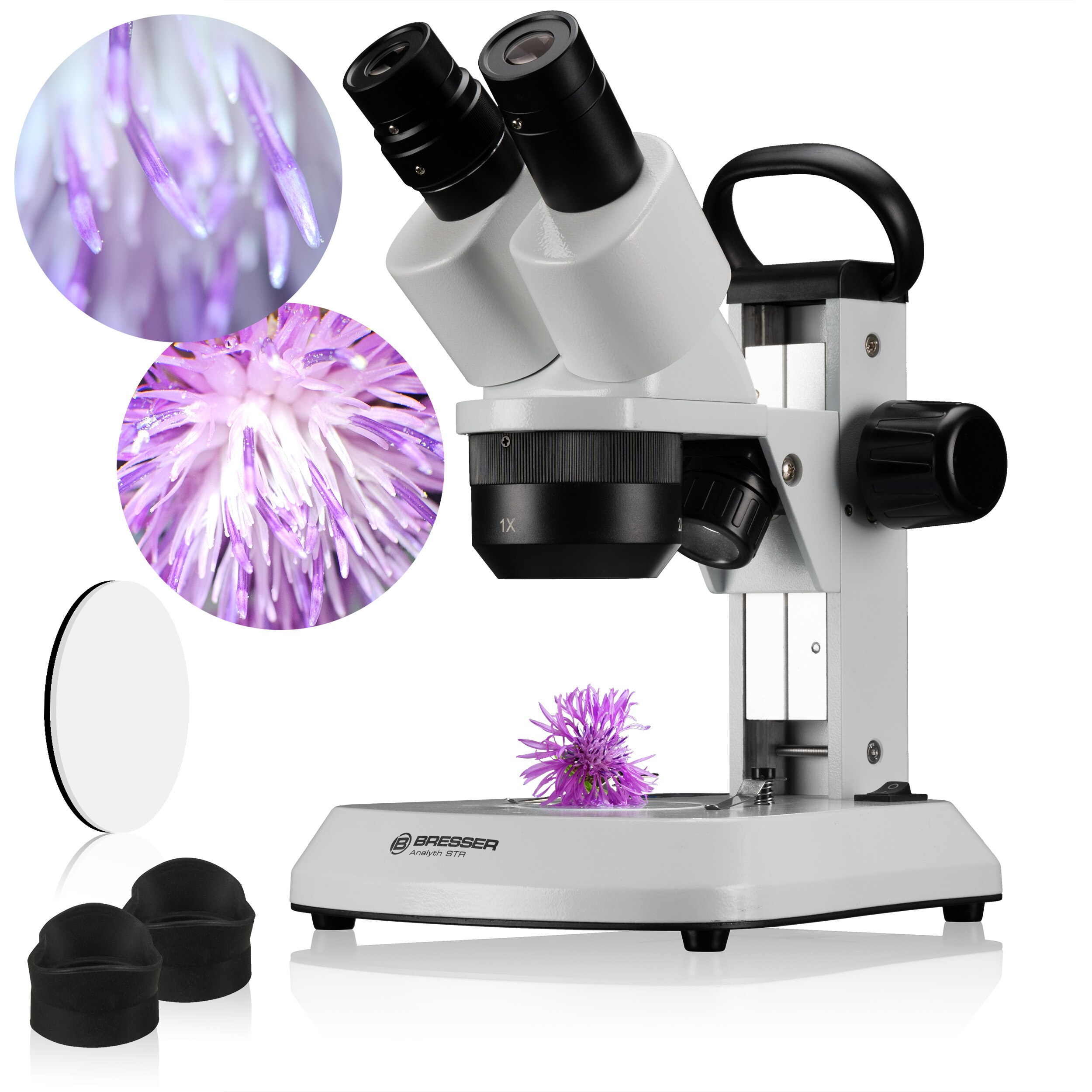 BRESSER Analyth STR 10x - 40x Stereo Auflicht- und Durchlicht Mikroskop - Bild 1