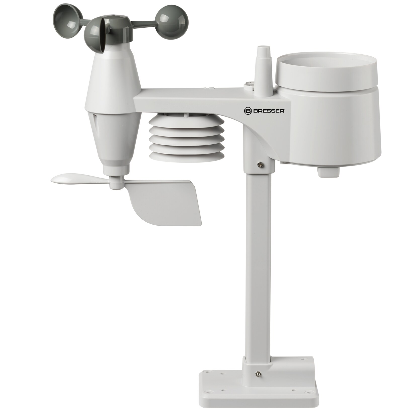 BRESSER 5-in-1-Außensensor für Wetterstationen 7002510/7002511/7002512/7002513 ab LOT-Nummer 1156743 und 7002580 | 04007922067995