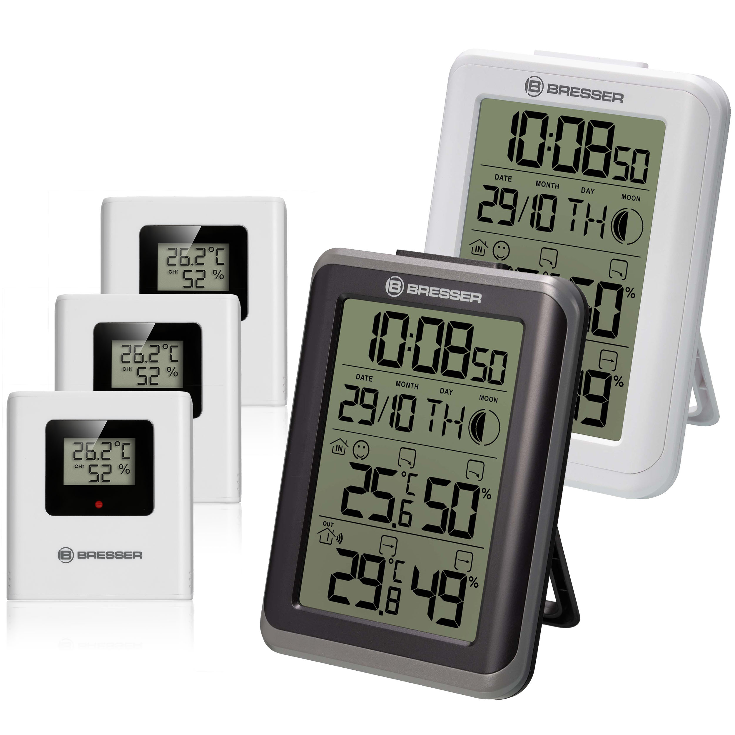 BRESSER ClimaTemp IO Funkthermometer Jumbo Set - Bild 1