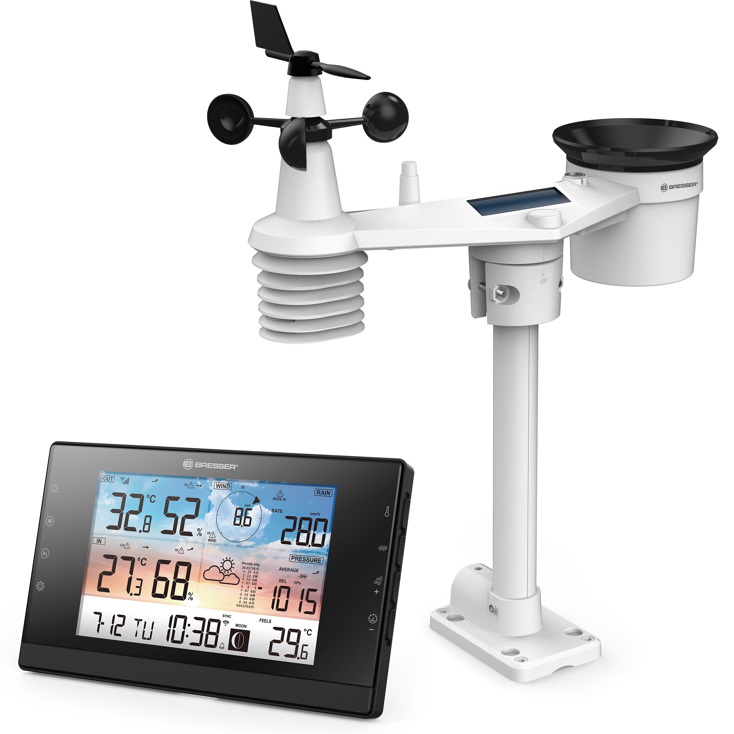 BRESSER WLAN-Wetterstation WSC mit 5-in-1-Multi-Sensor - Bild 1