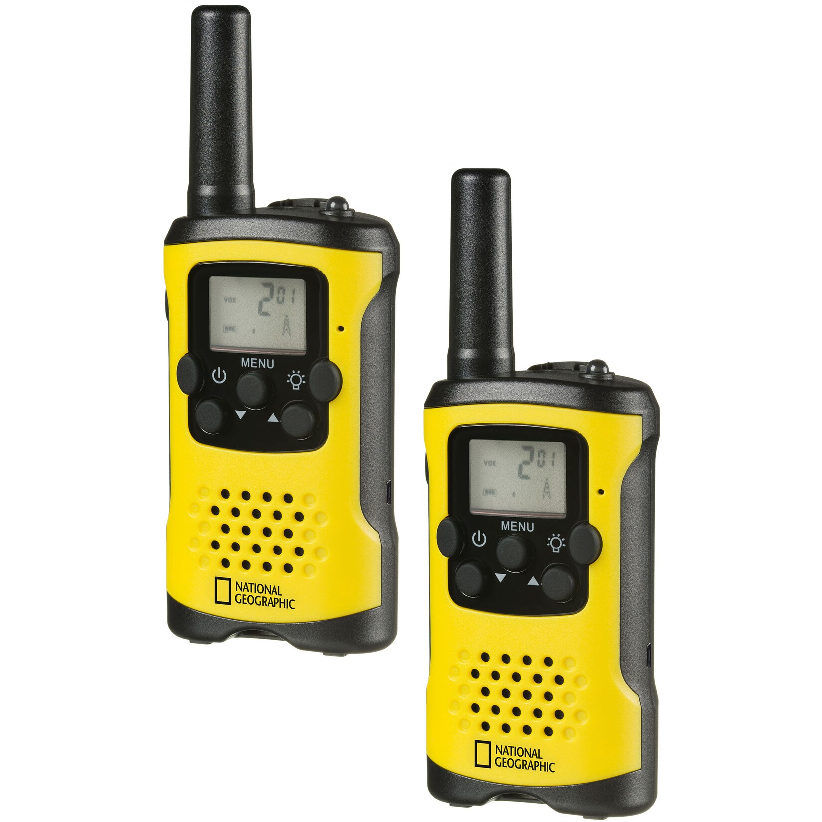 NATIONAL GEOGRAPHIC Walkie-Talkies mit hoher Reichweite bis zu 6 km und Frei-Hand-Funktion | 04007922076201