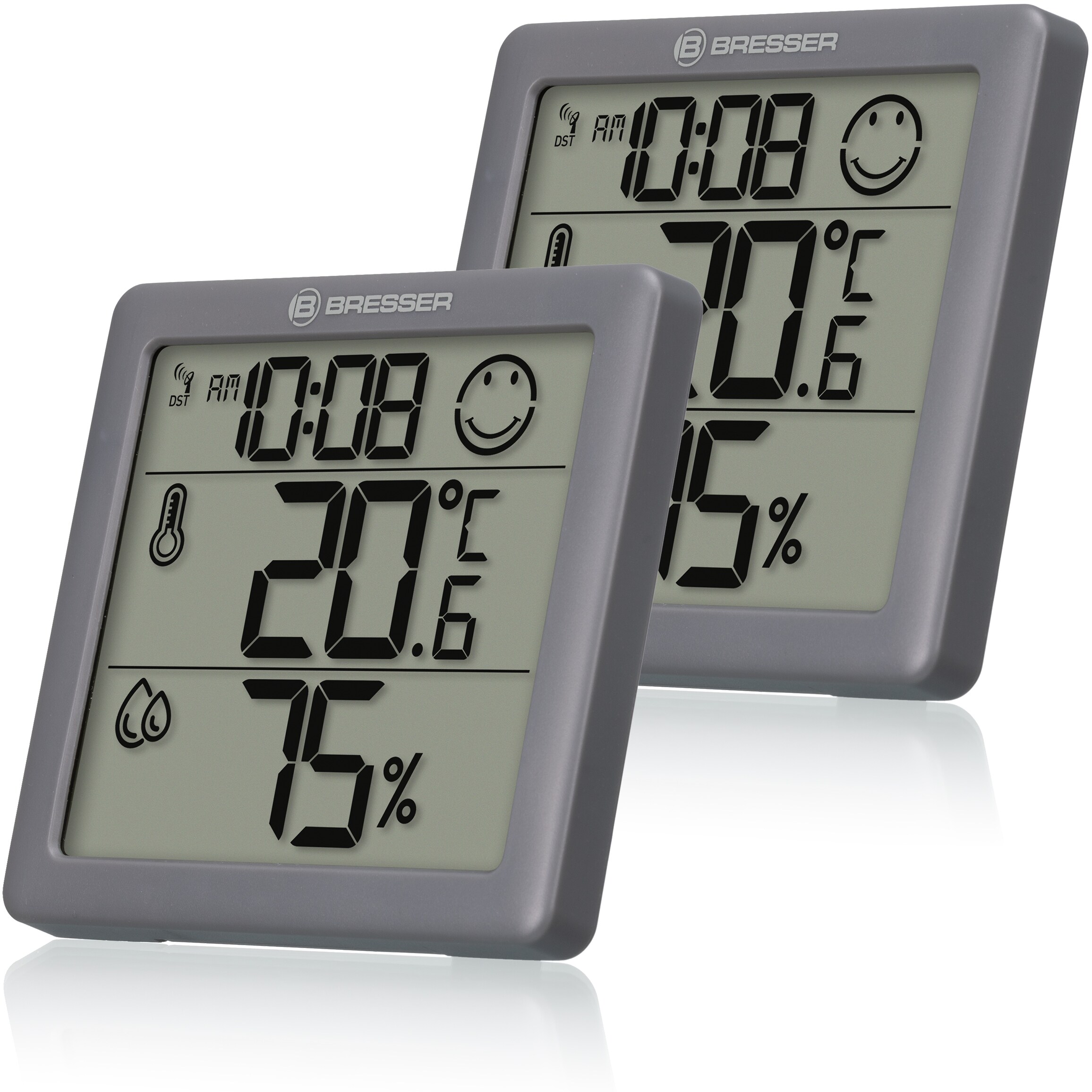 BRESSER Climate Smile Thermo-Hygrometer 2er-Set - Bild 1