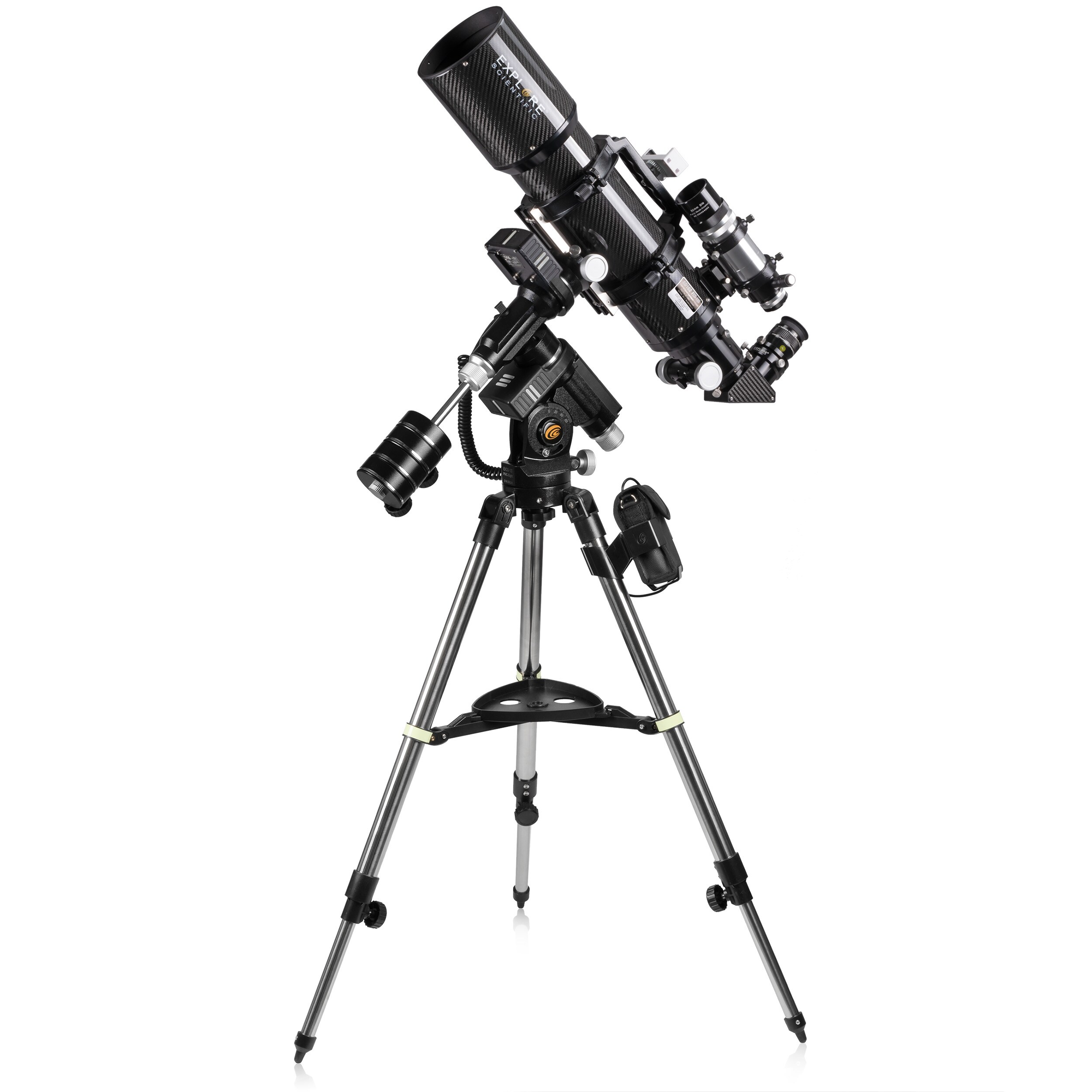EXPLORE SCIENTIFIC ED102 CF-APO iEXOS-100 PMC-Eight GoTo Teleskop-Set - Bild 1